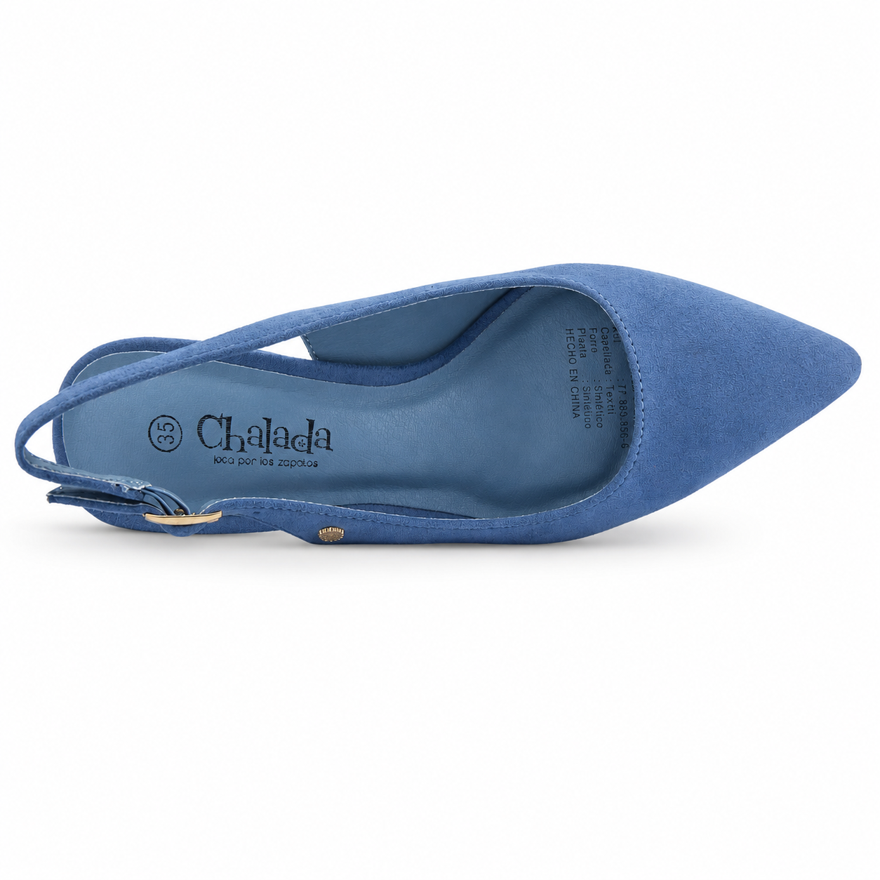 Zapato Azul Mujer Casual Chalada Faiza-4