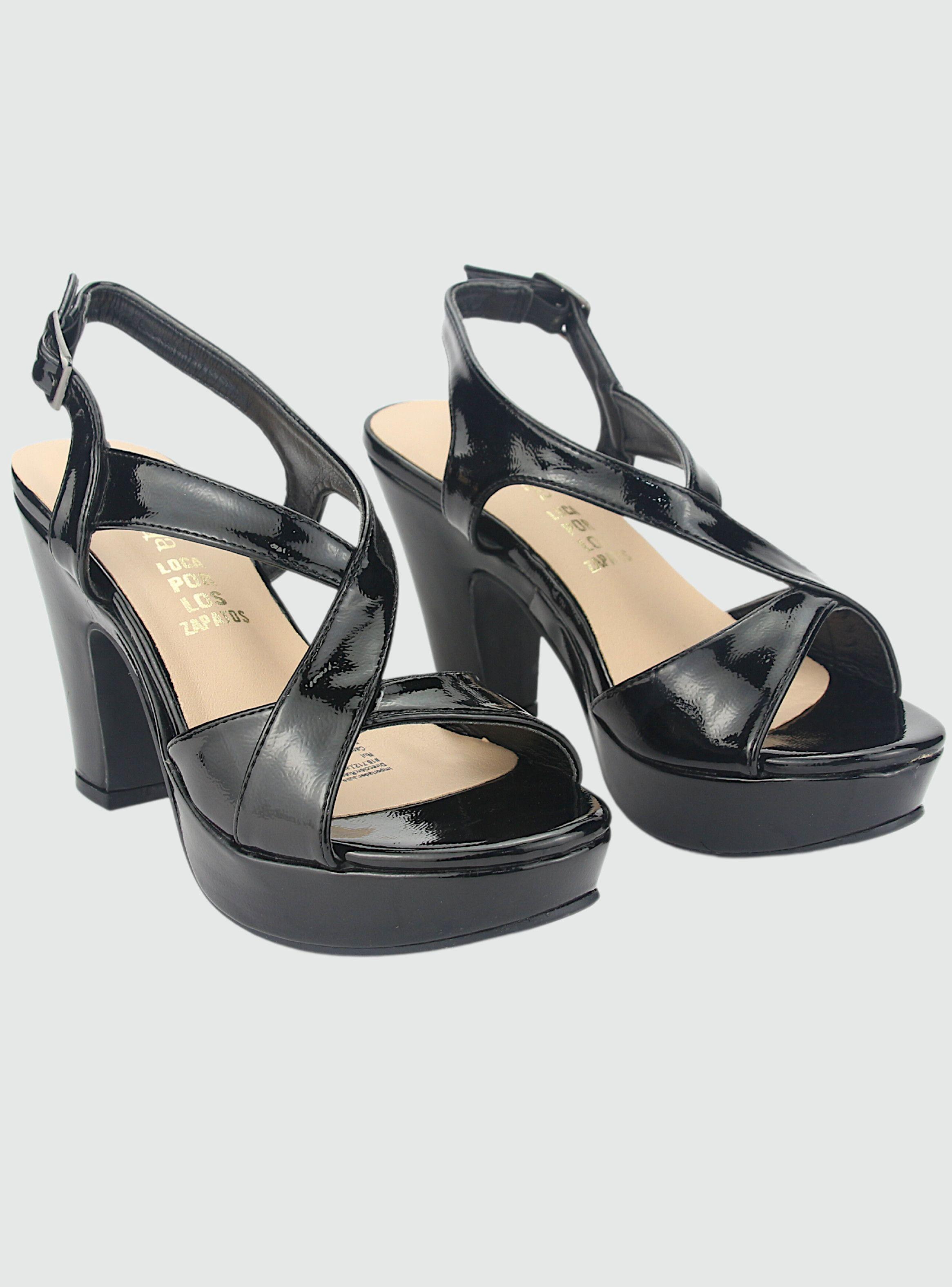 Sandalia Chalada Mujer Cosimo-13A Negro Casual-4