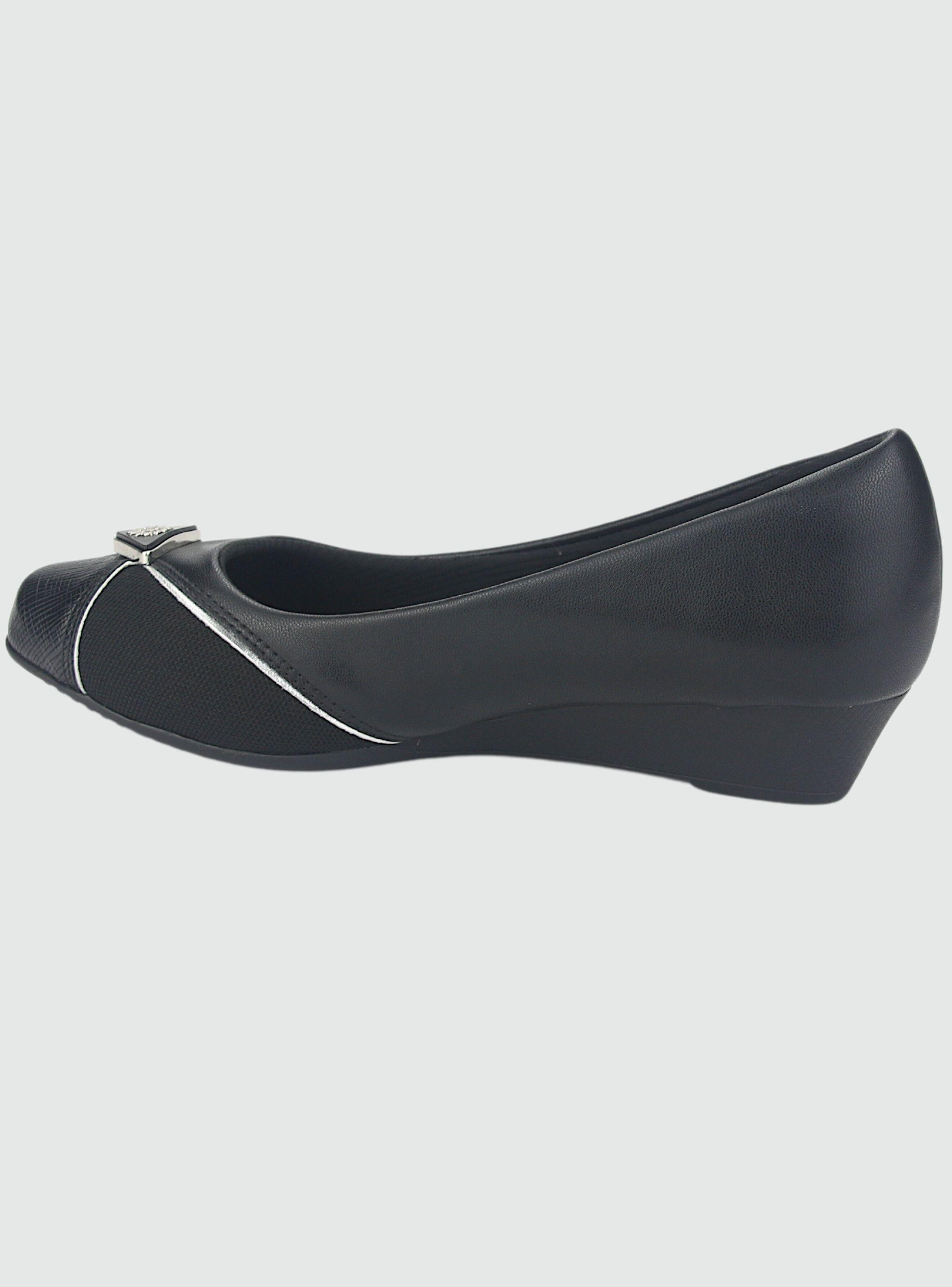 Zapato Chalada Mujer Coles-2 Negro Casual-1