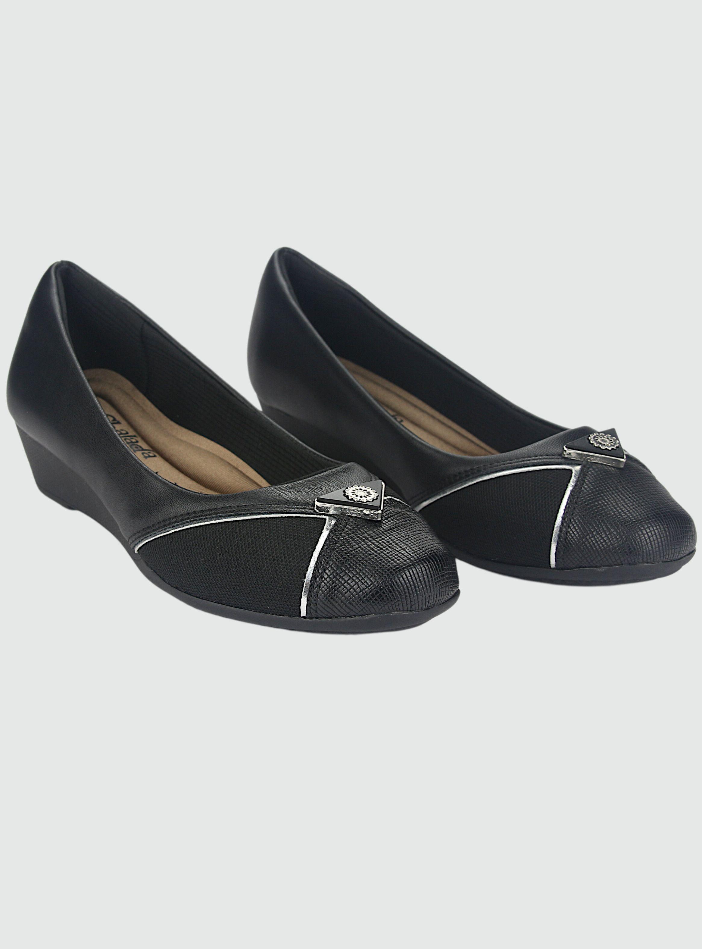 Zapato Chalada Mujer Coles-2 Negro Casual-5