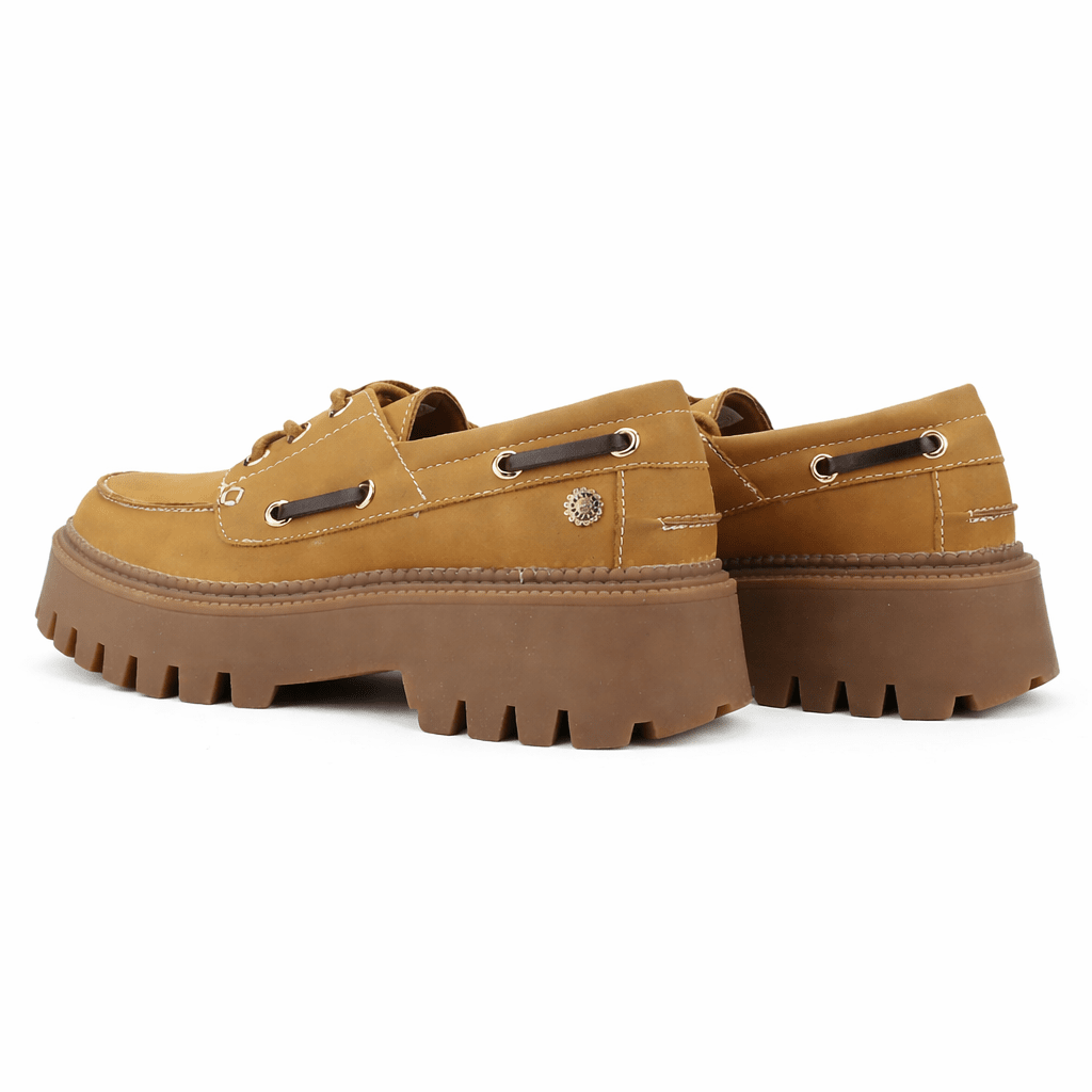 Mocasin Camel Mujer Casual Chalada Lennon-5