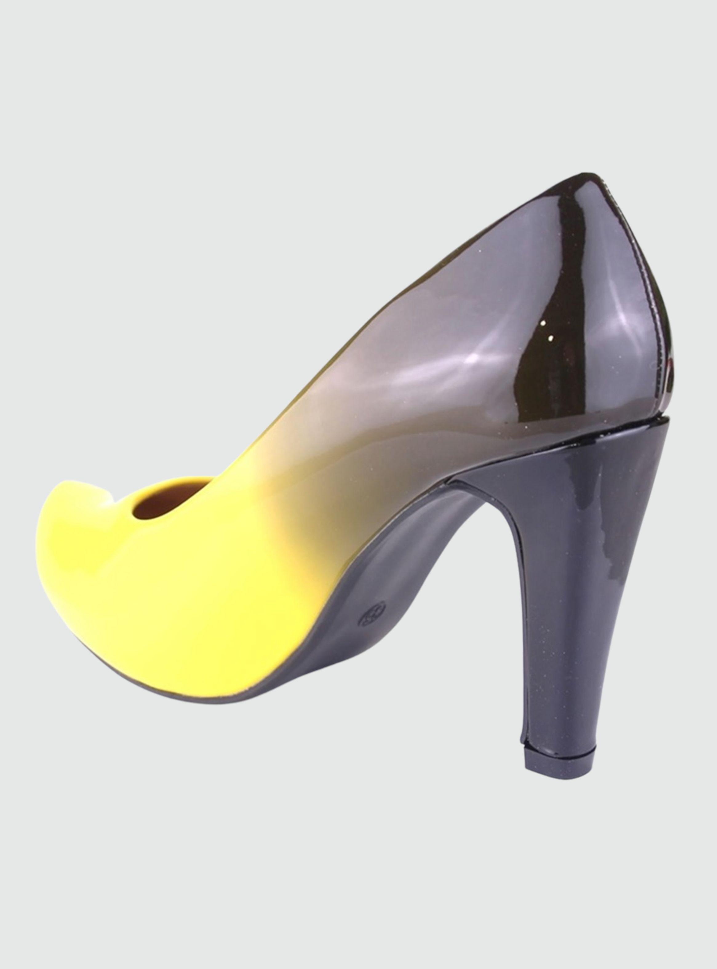 Zapato Chalada Mujer Fashion-92 Amarillo Moda-1