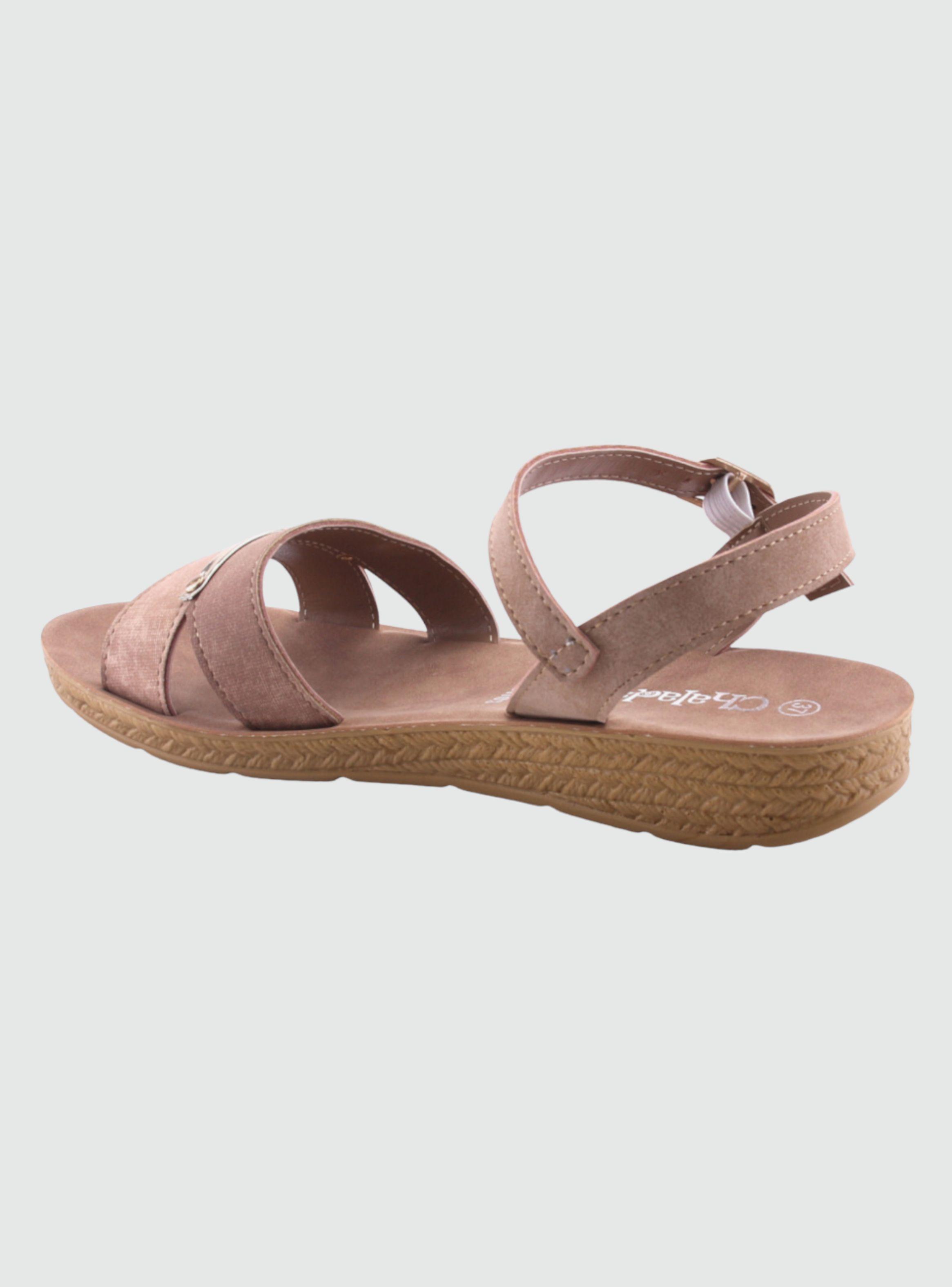 Sandalia Chalada Mujer Tumbes-14 Camel Casual-1