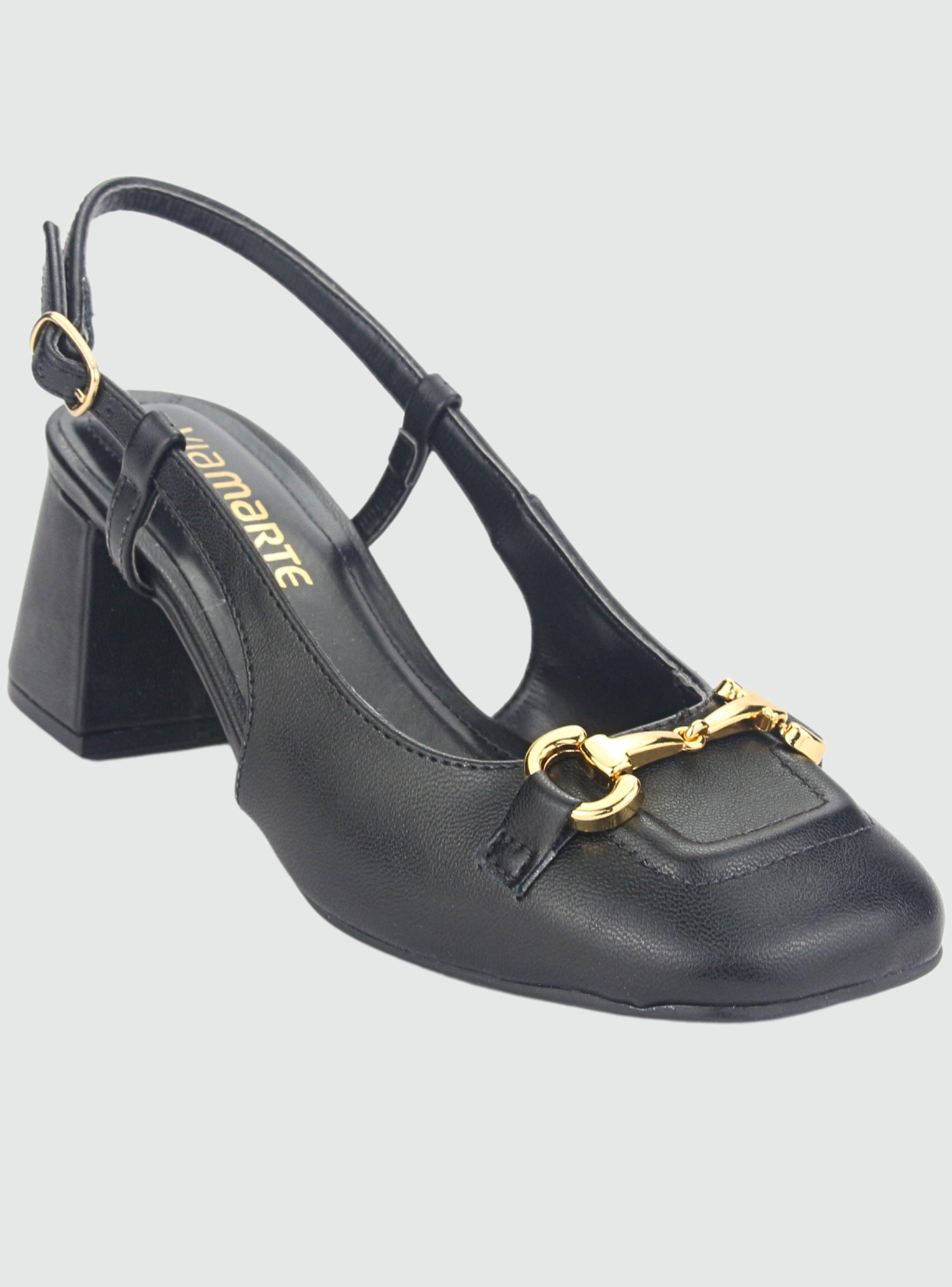 Zapato Via Marte Mujer 23-16804 N Preto Casual-2