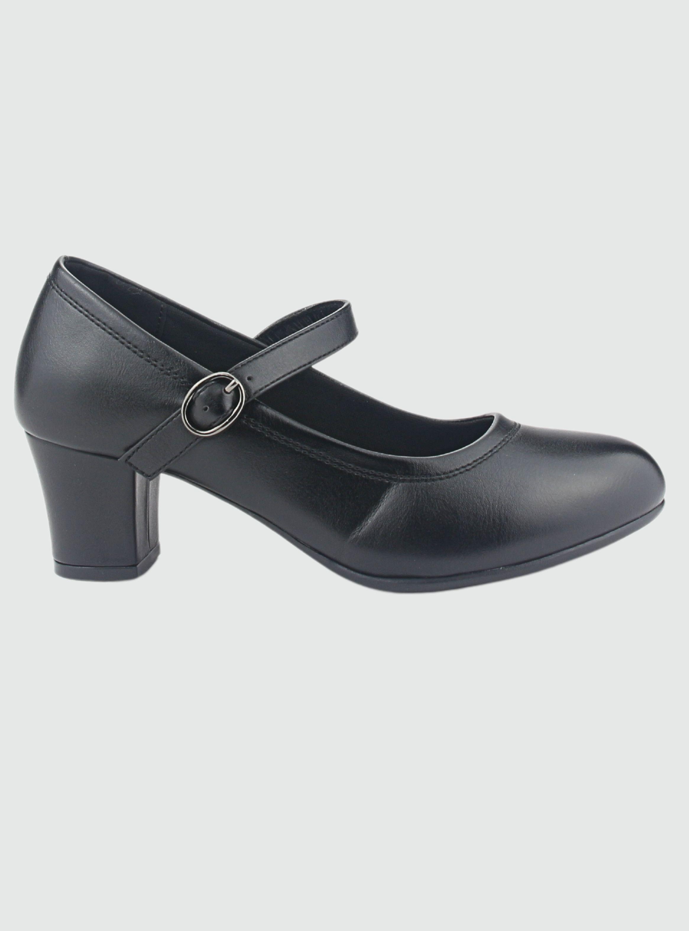 Zapato Chalada Mujer Criba-1 Negro Casual-0