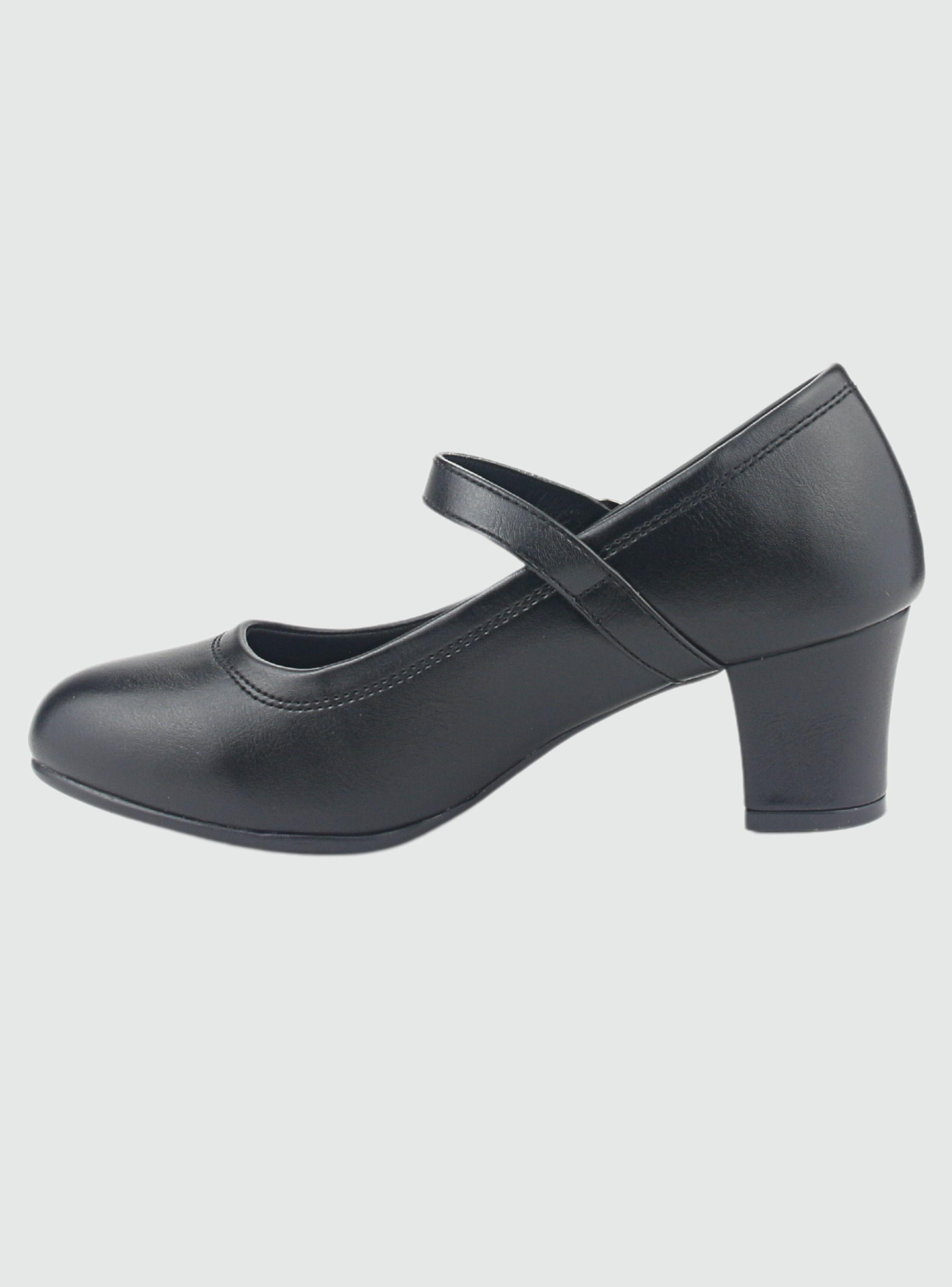 Zapato Chalada Mujer Criba-1 Negro Casual-1