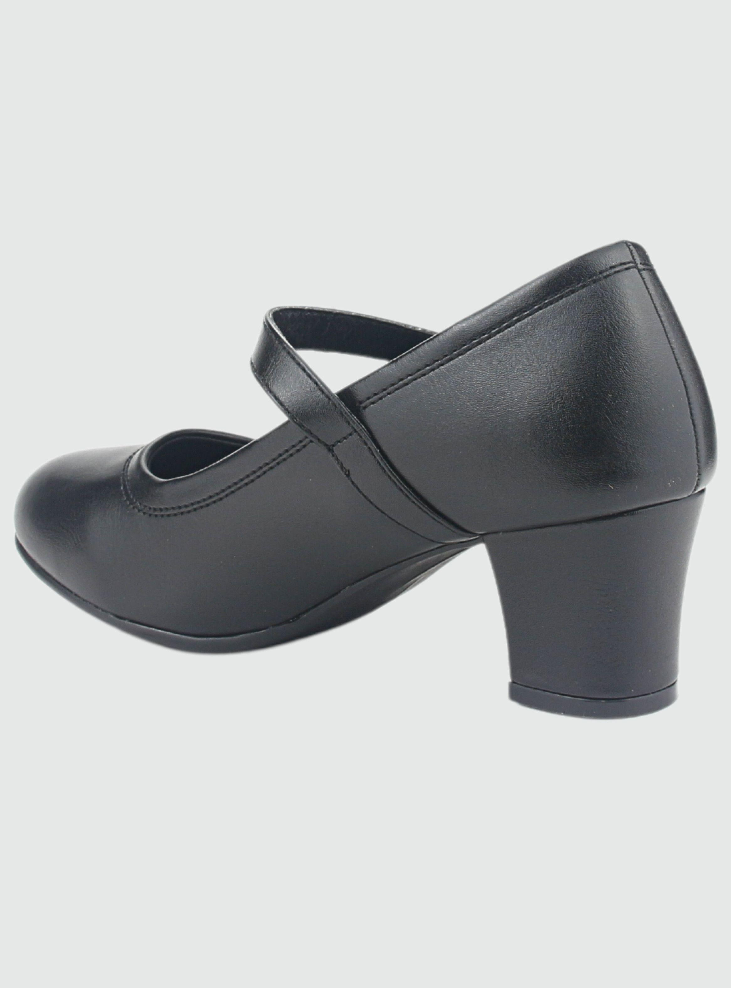 Zapato Chalada Mujer Criba-1 Negro Casual-3