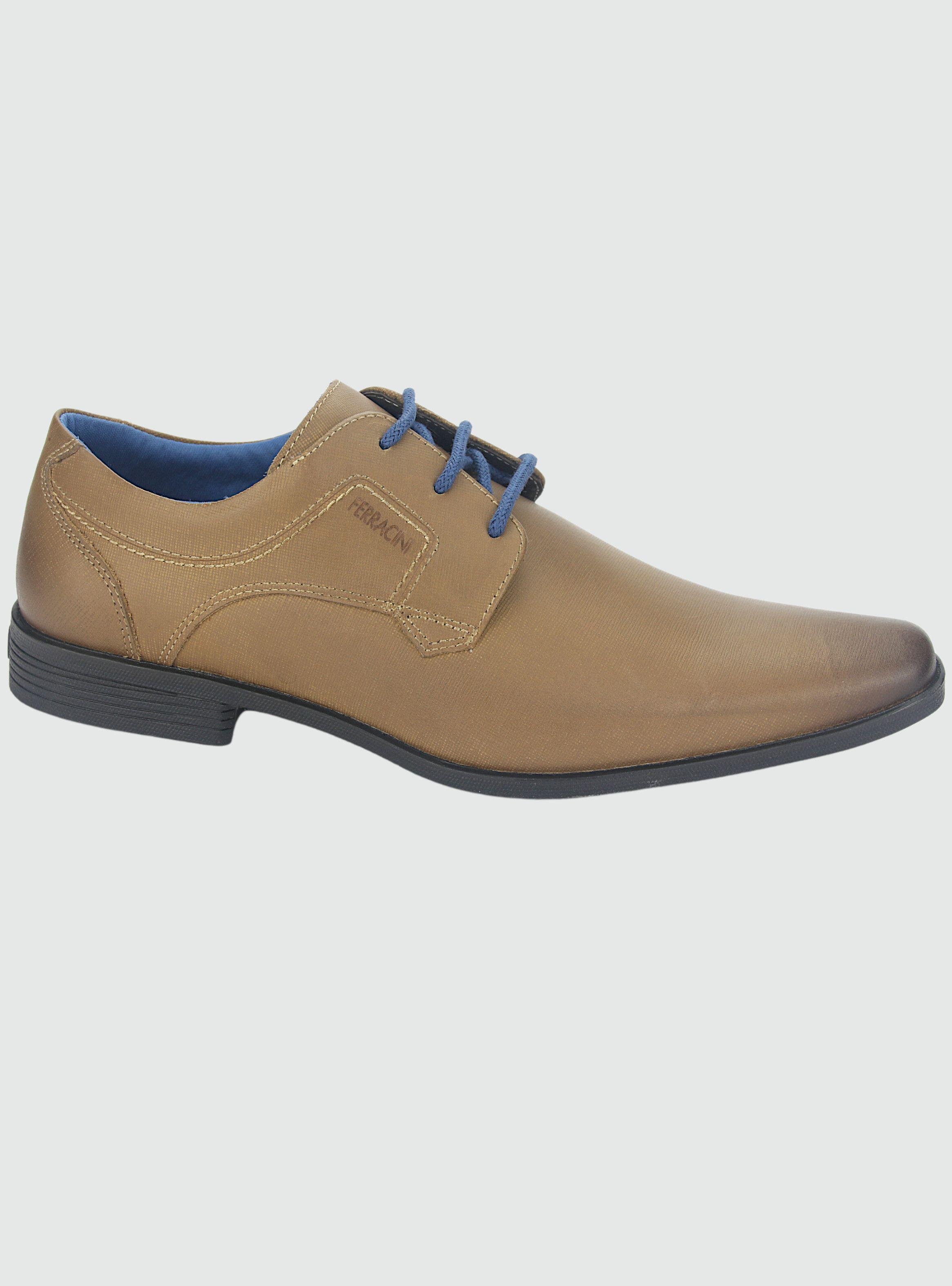 Zapato Ferracini Hombre 4921 Harley Blanco Casual-0