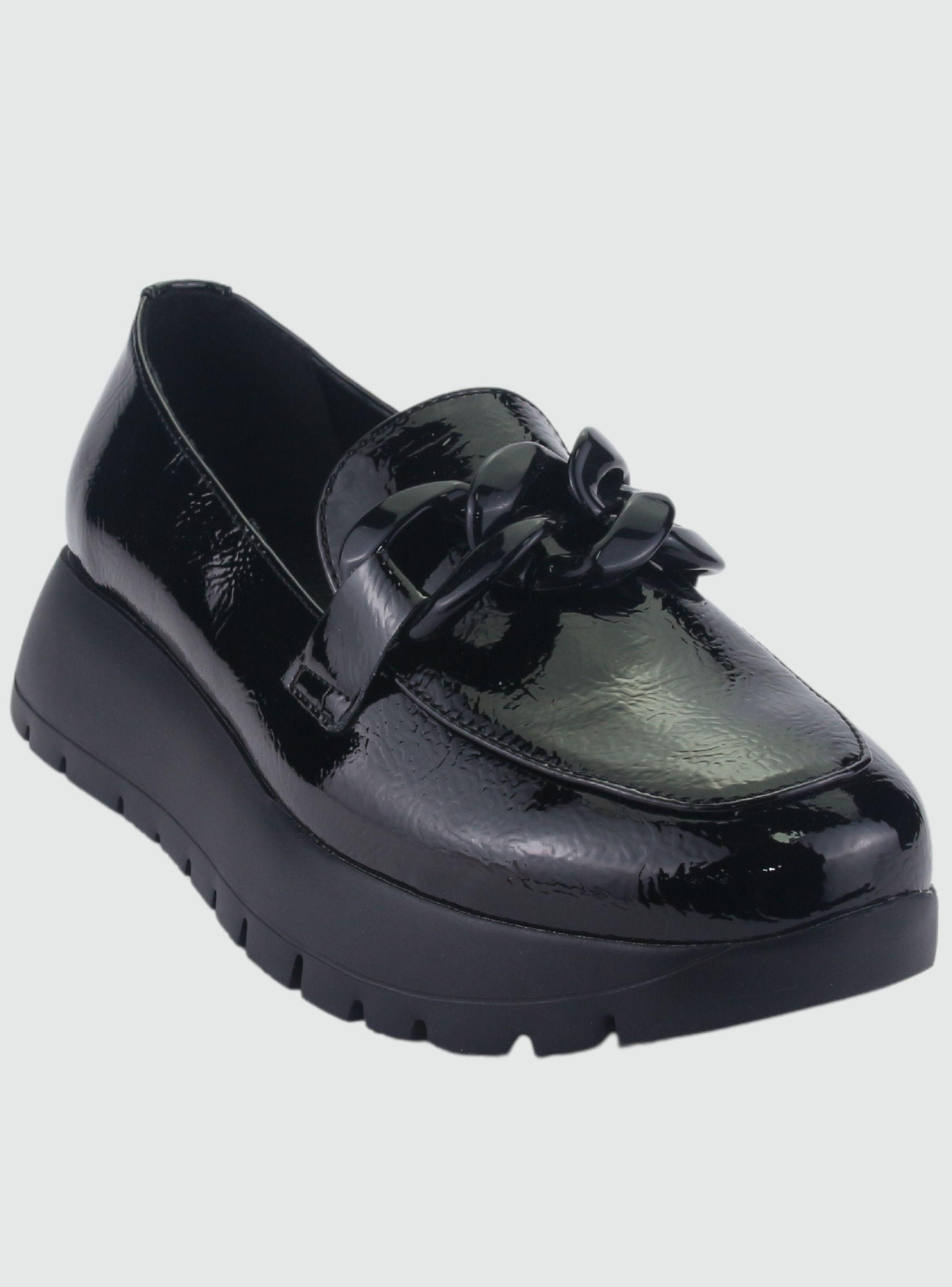 Zapato Chalada Mujer Wonder-1 Negro Casual-2