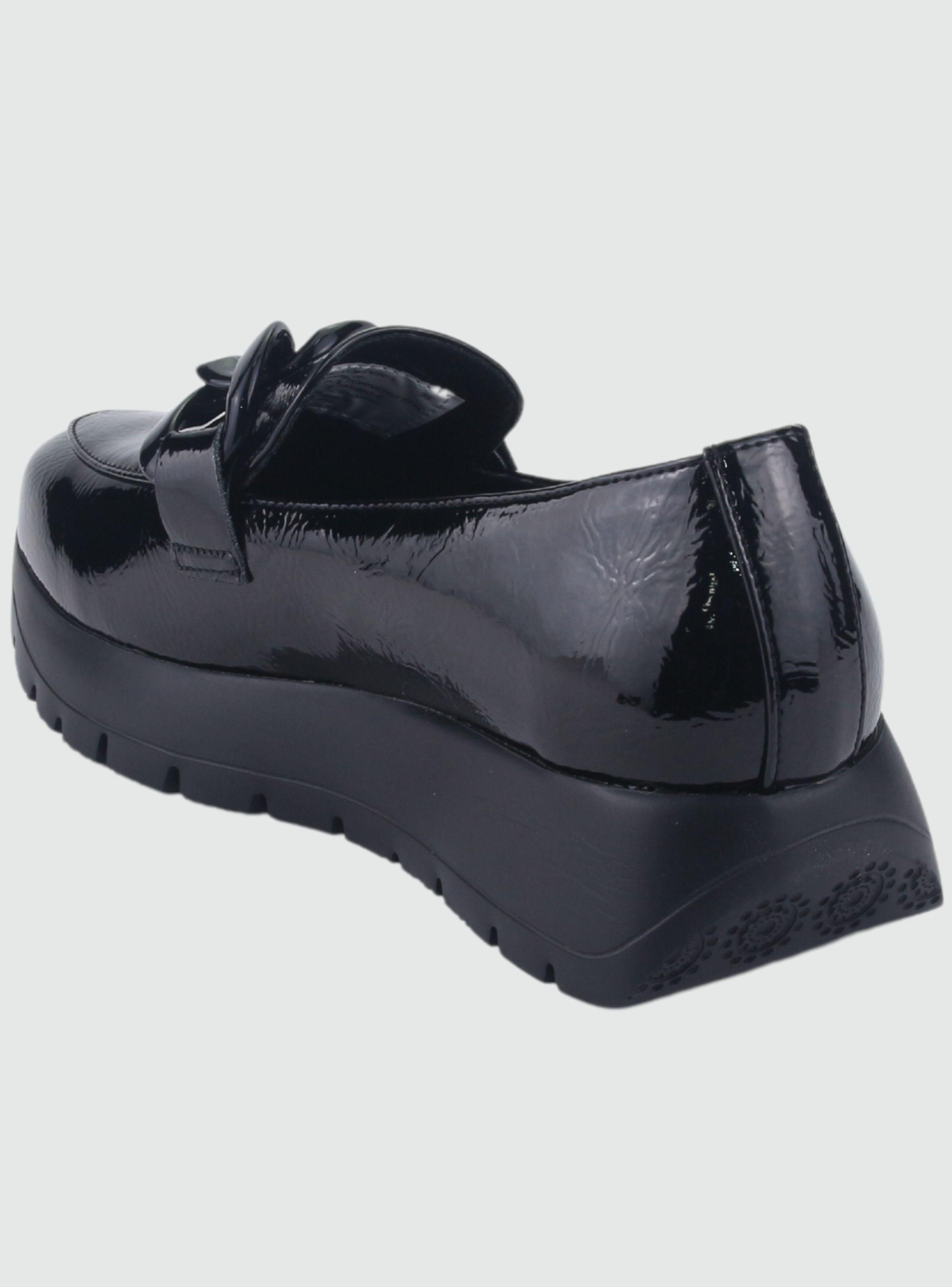 Zapato Chalada Mujer Wonder-1 Negro Casual-3