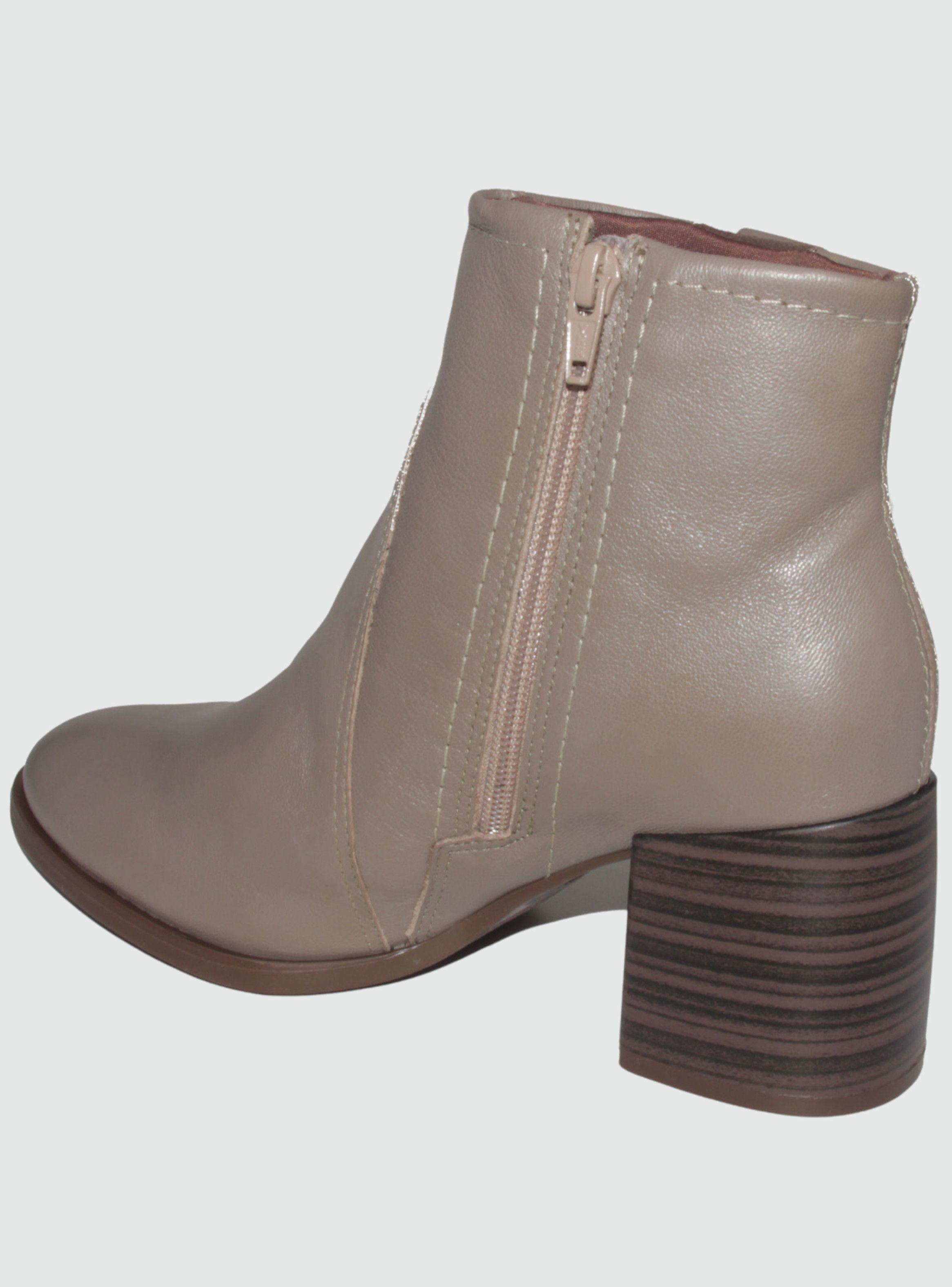 Botin Ramarim Mujer 2065101 Taupe Casual-1