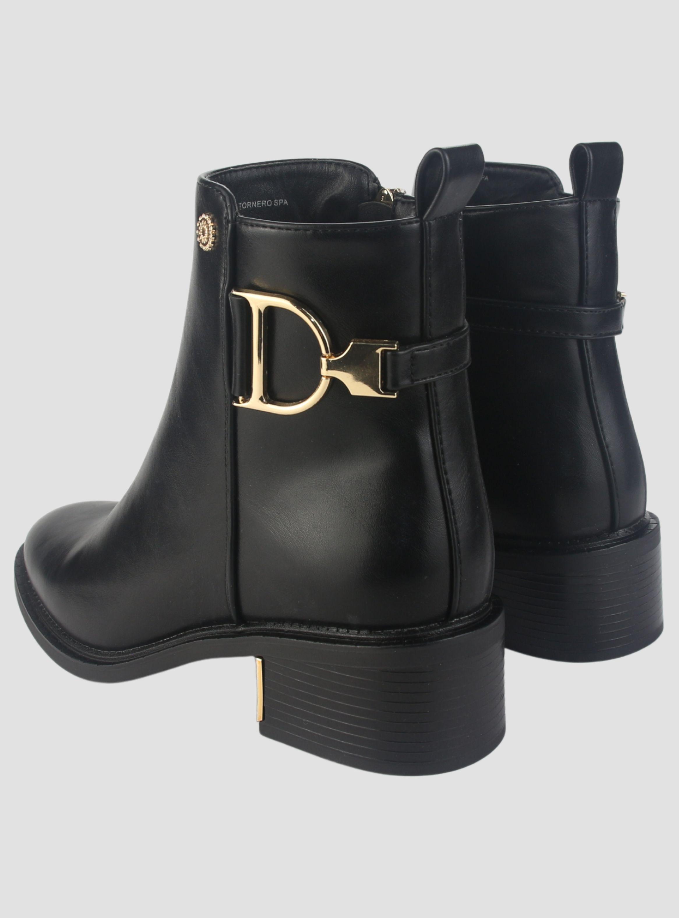 Botin Chalada Mujer Traffam-61 Negro Casual-5