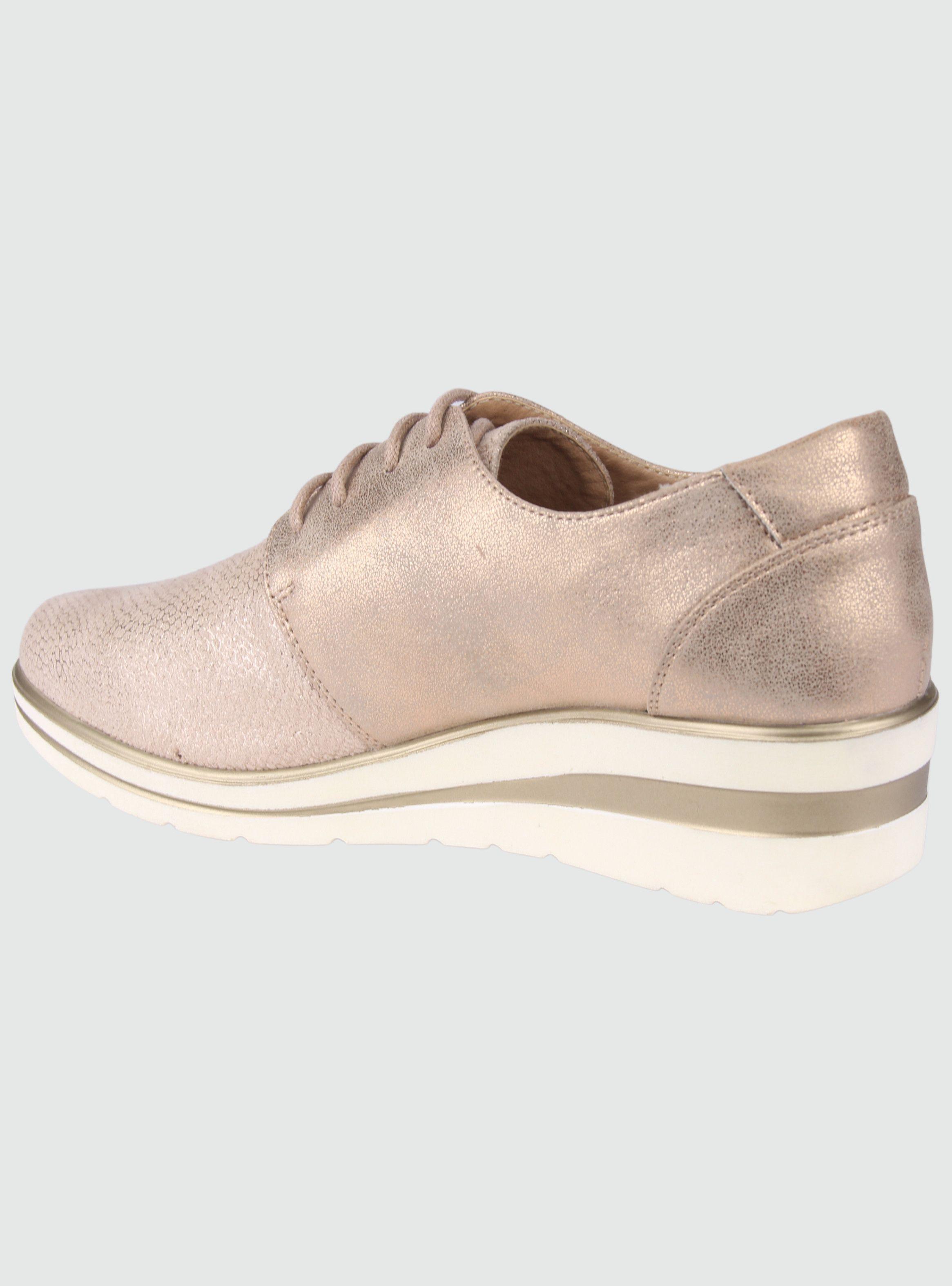 Zapato Chalada Mujer Zlat-5 Dorado Casual-1