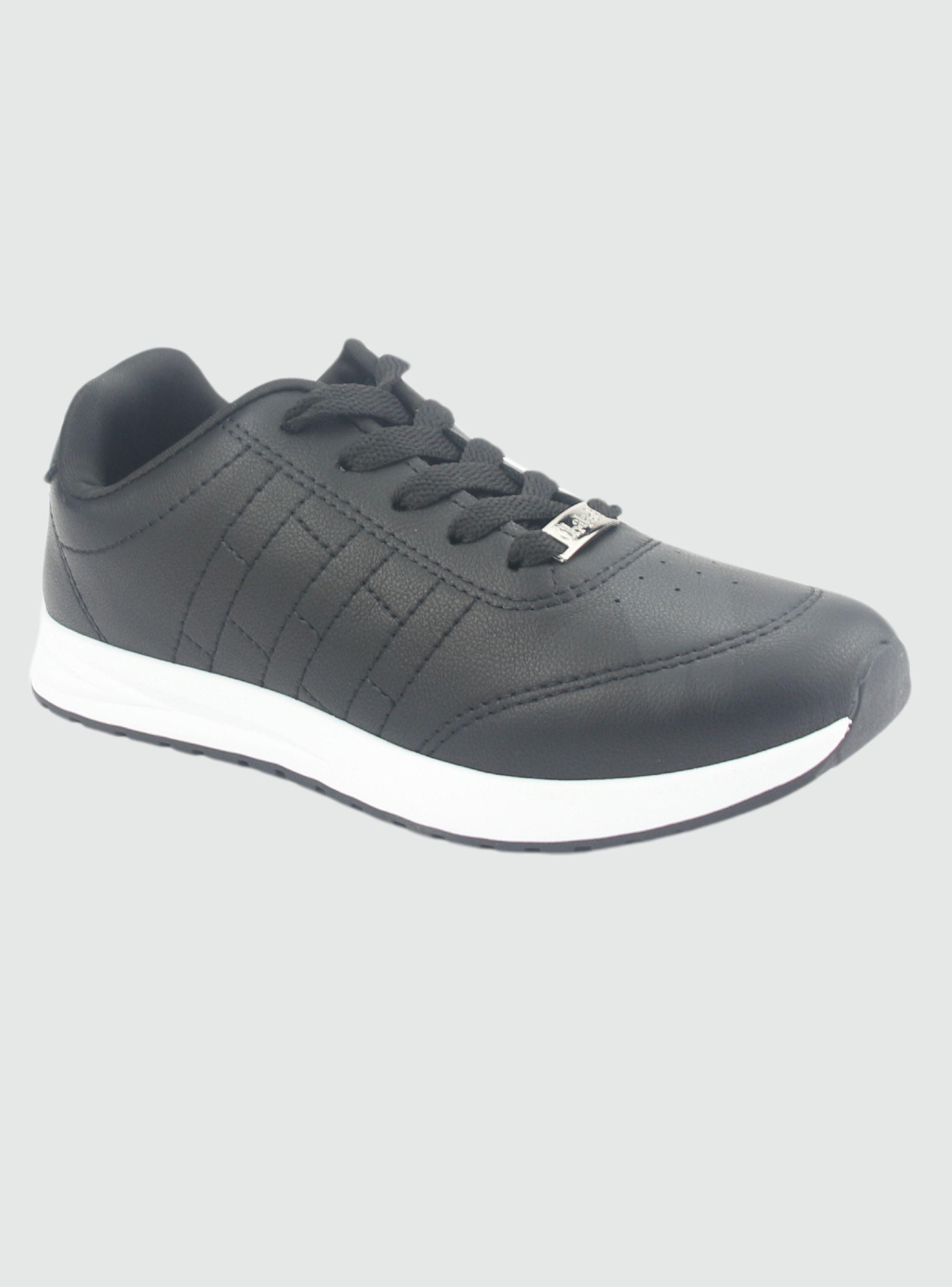 Zapatilla Chalada Mujer Vita-3 Negro Urbano-2