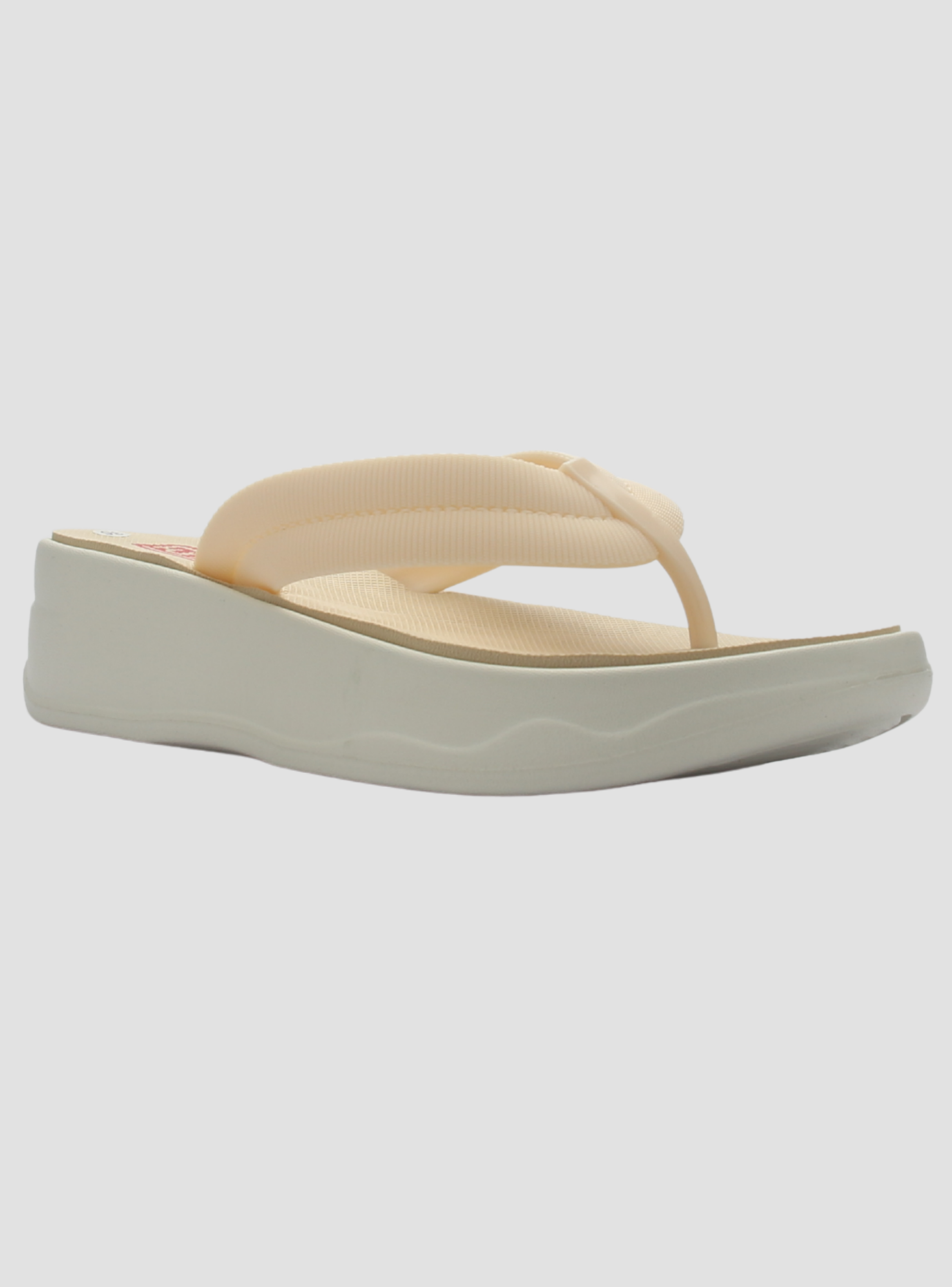 Sandalia de Mujer de color Beige Casual Funway Beach-49-2