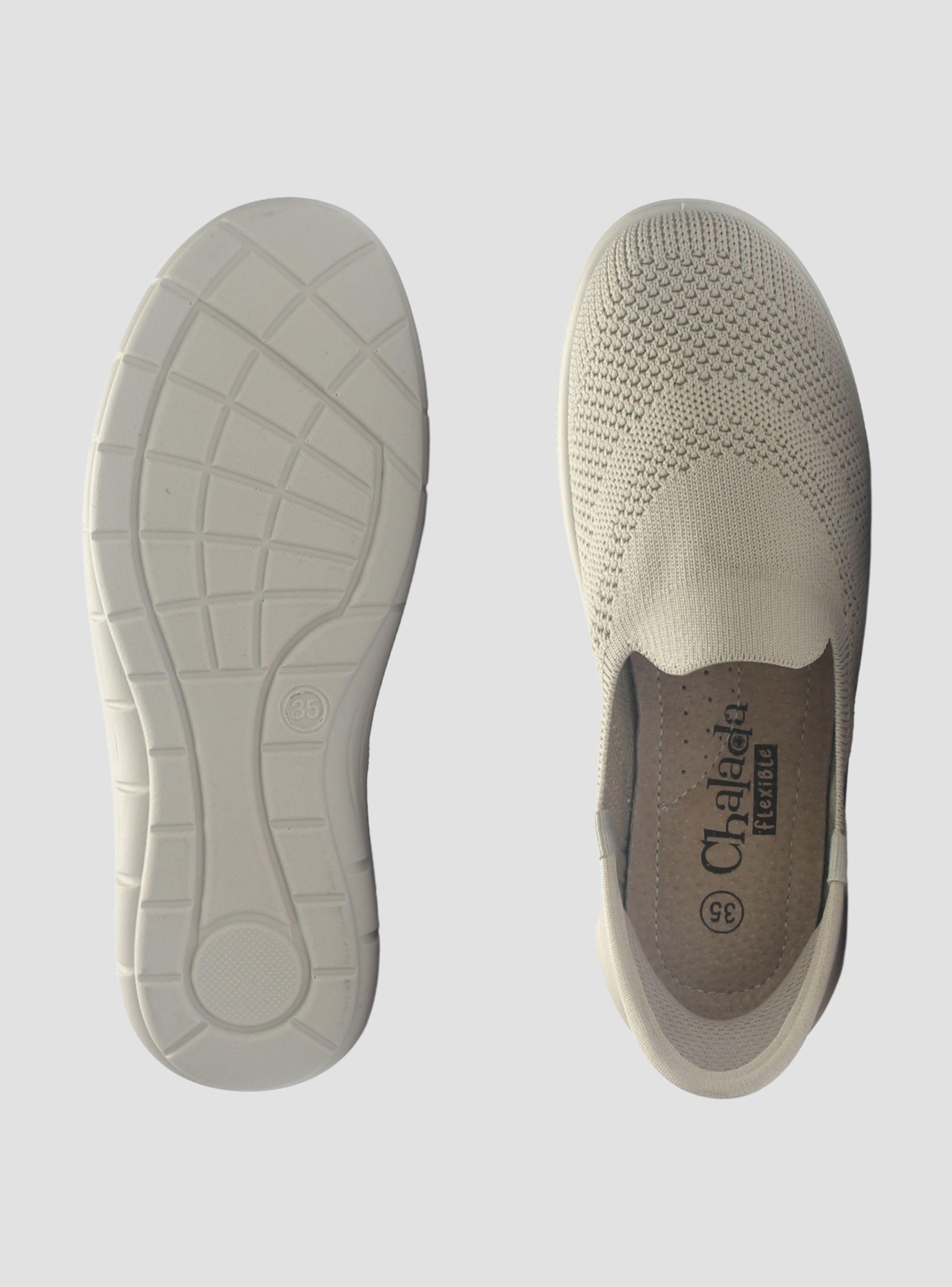 Zapatilla Mujer Chalada Momi-1 Beige Urbano-6