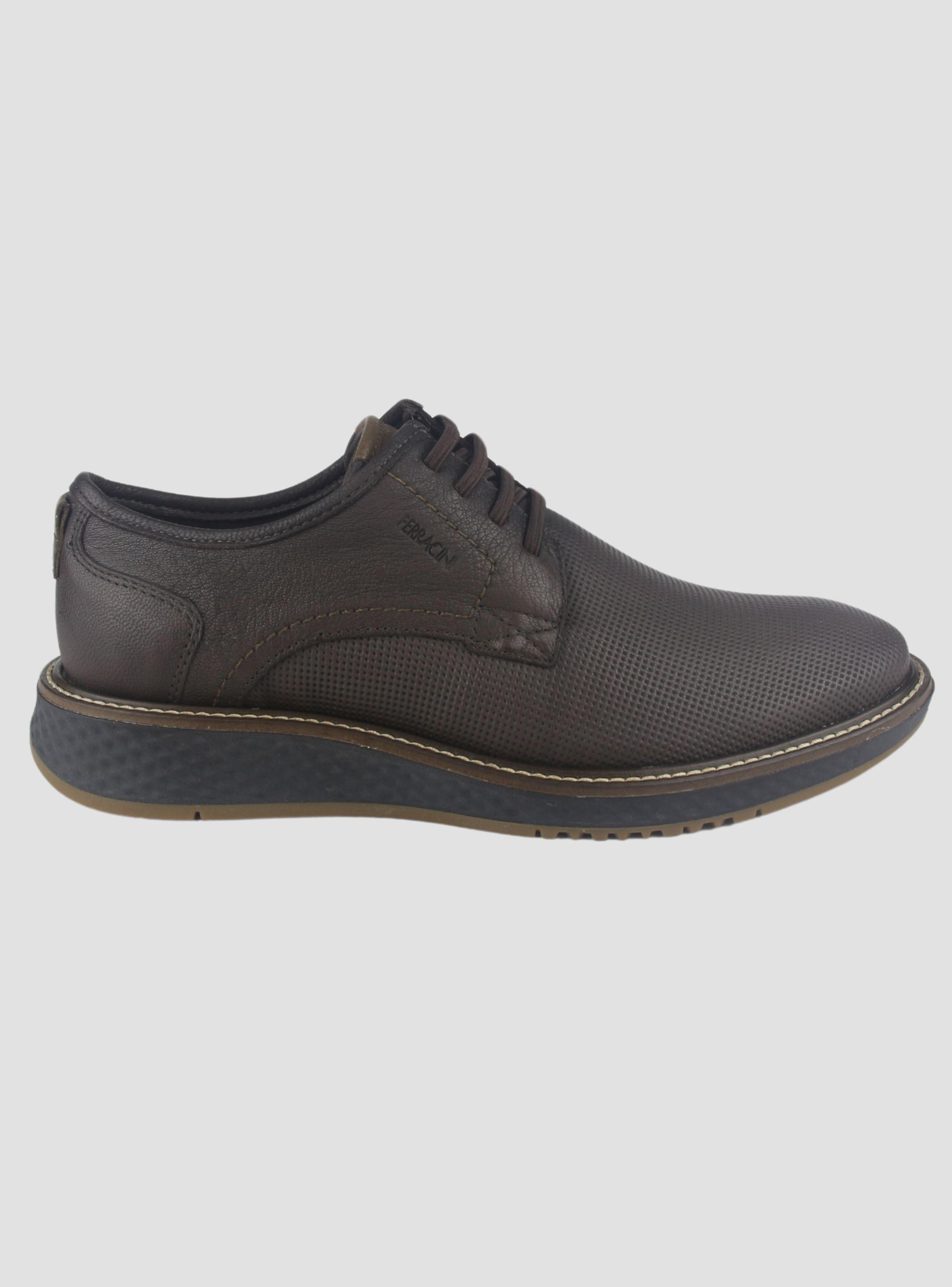 Zapato Ferracini Hombre 3302 Play Café Casual-0