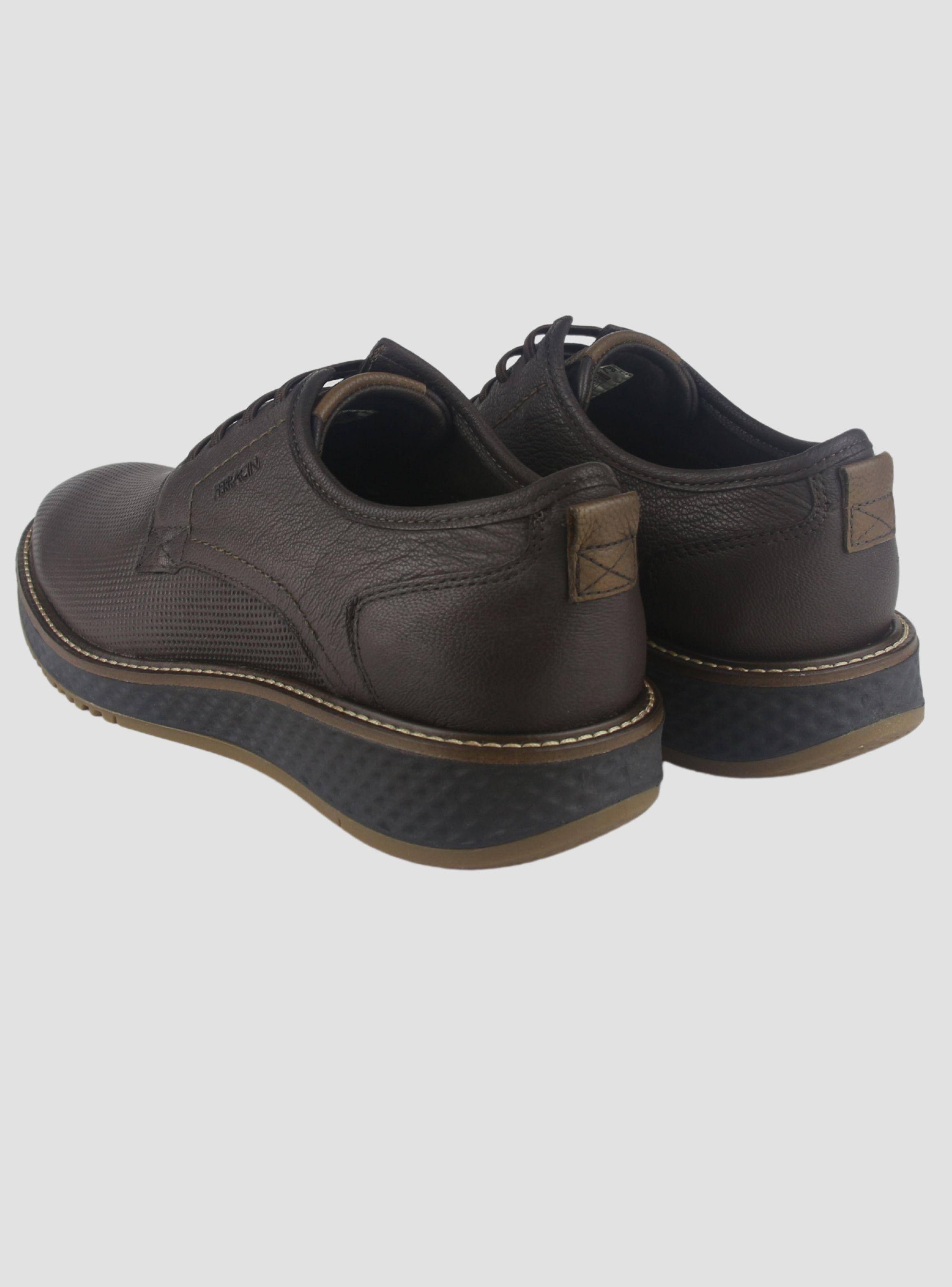 Zapato Ferracini Hombre 3302 Play Café Casual-5