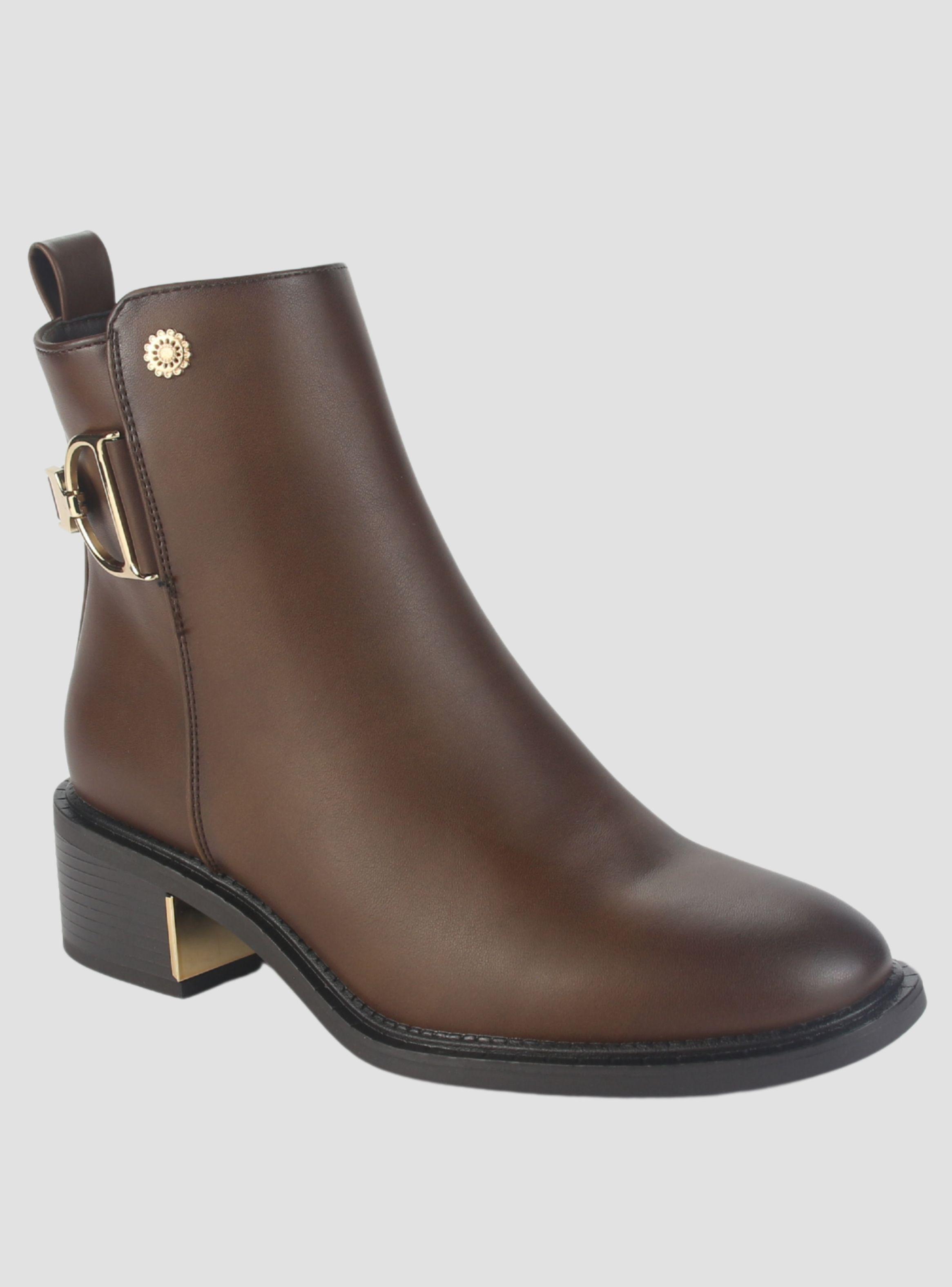 Botin Chalada Mujer Traffam-61 Café Casual-2
