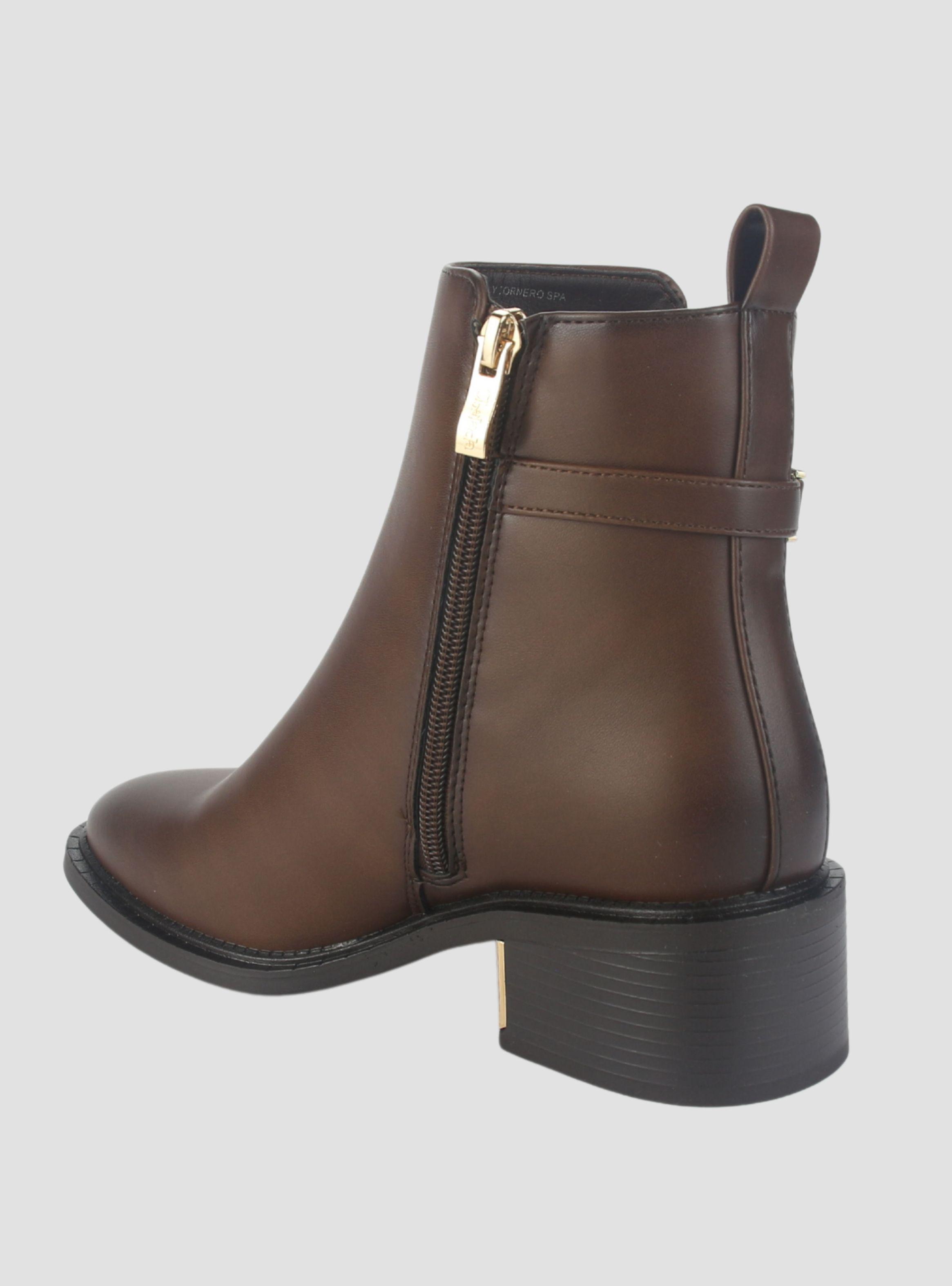 Botin Chalada Mujer Traffam-61 Café Casual-3