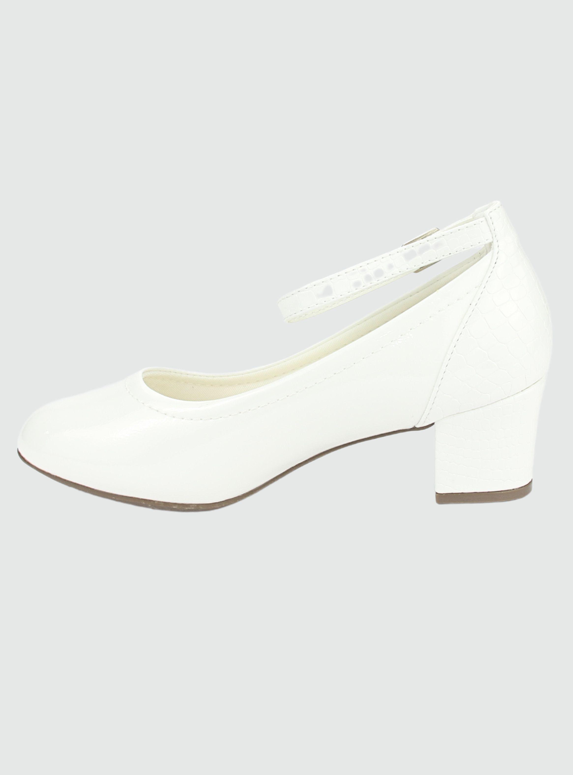 Zapato Chalada Mujer Flexi-27 Blanco Casual-1