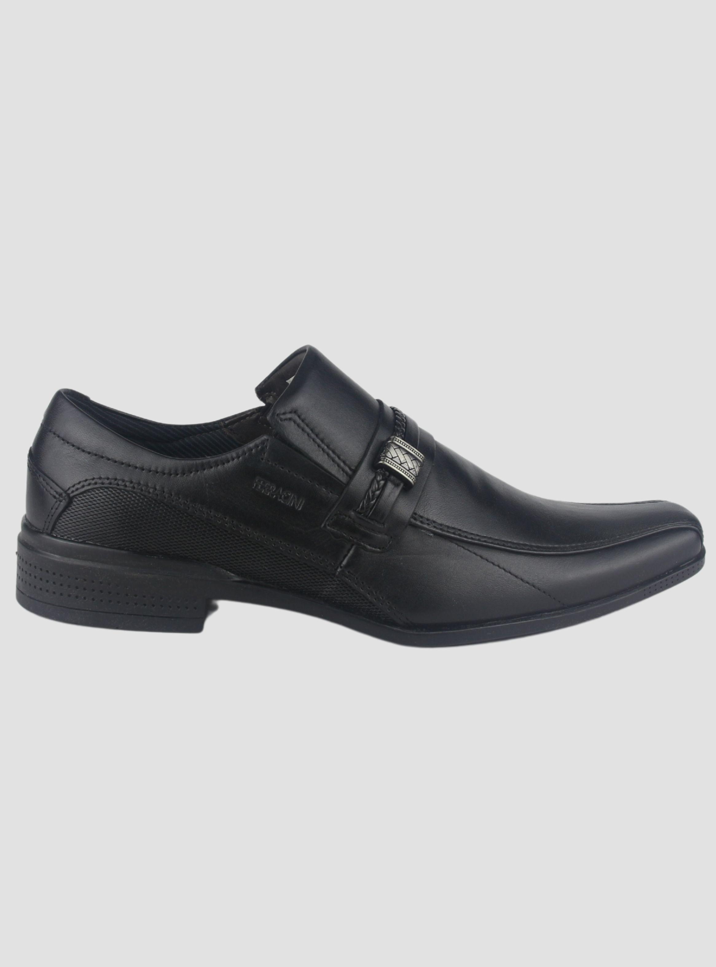 Zapato Ferracini Hombre 4383 Frankfurt Negro Matte Casual-0