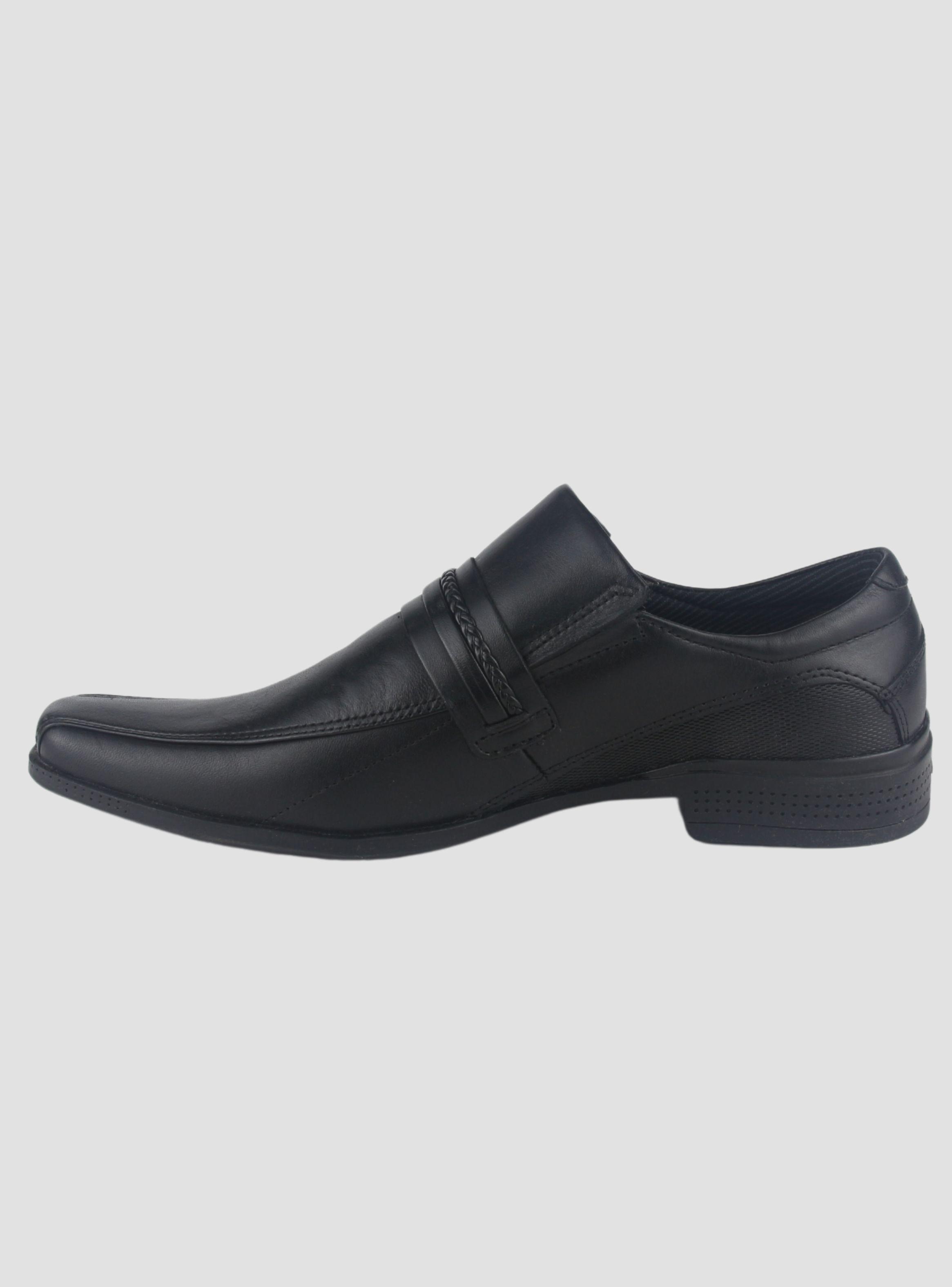 Zapato Ferracini Hombre 4383 Frankfurt Negro Matte Casual-1