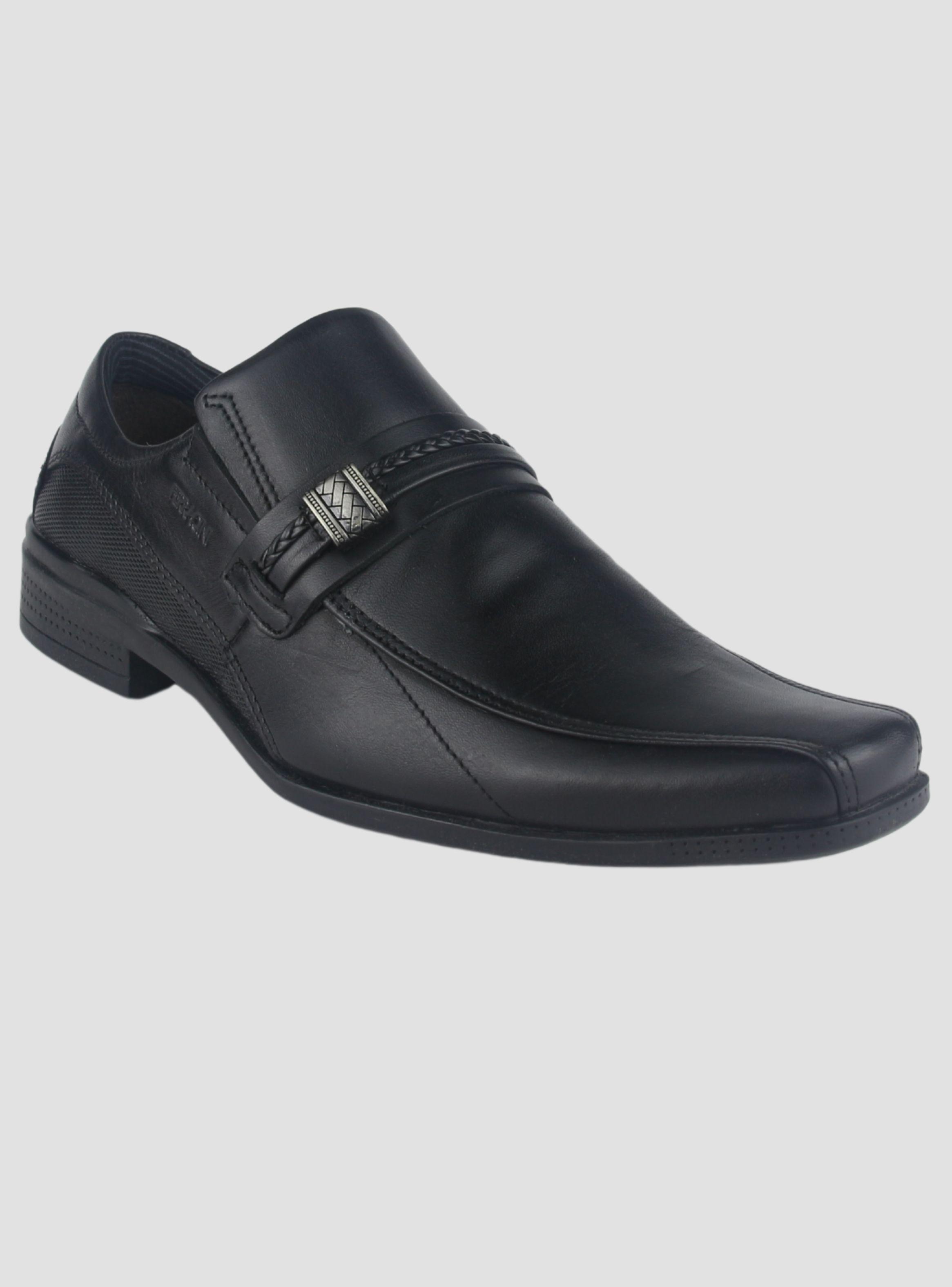 Zapato Ferracini Hombre 4383 Frankfurt Negro Matte Casual-2
