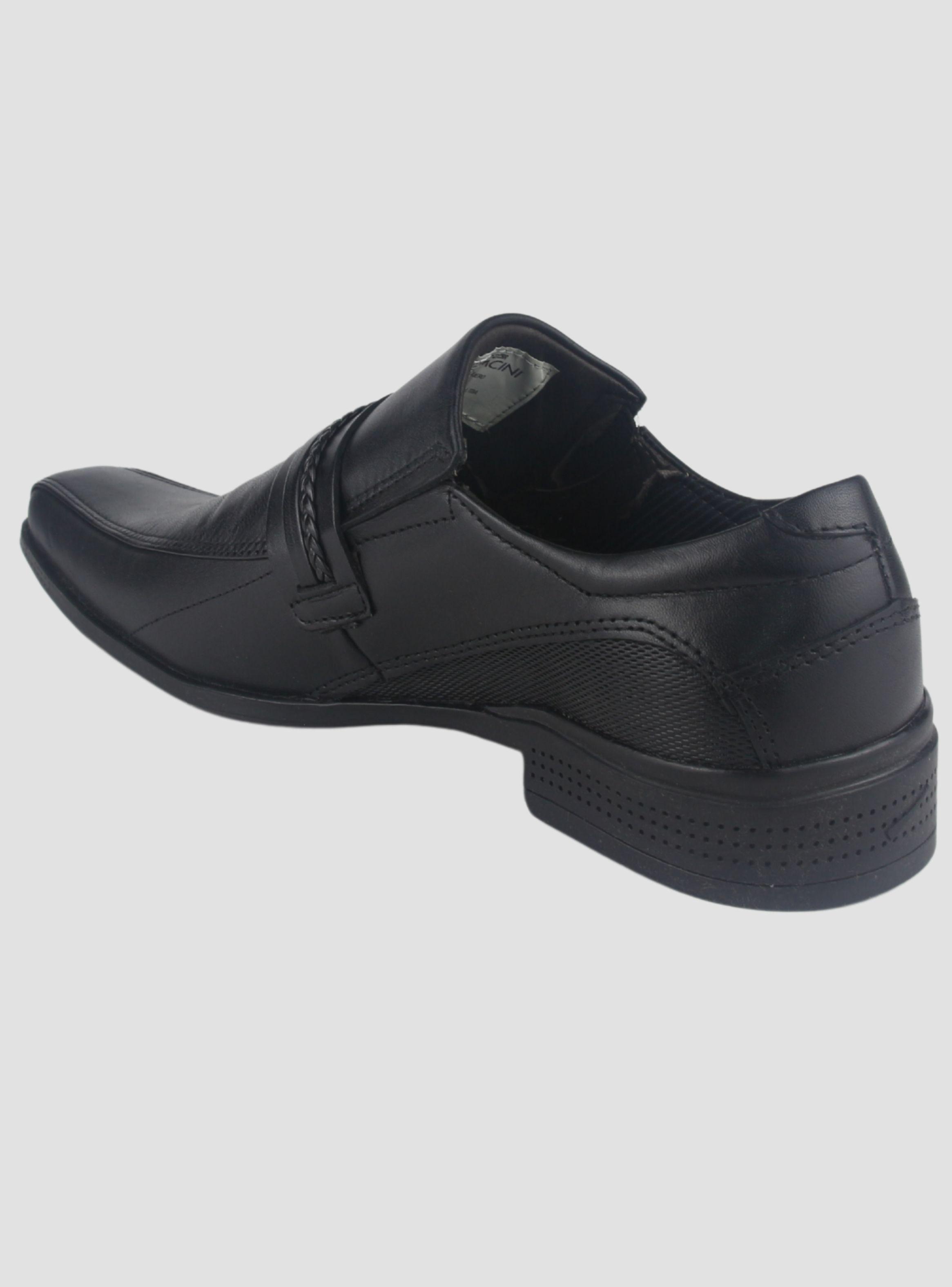 Zapato Ferracini Hombre 4383 Frankfurt Negro Matte Casual-3