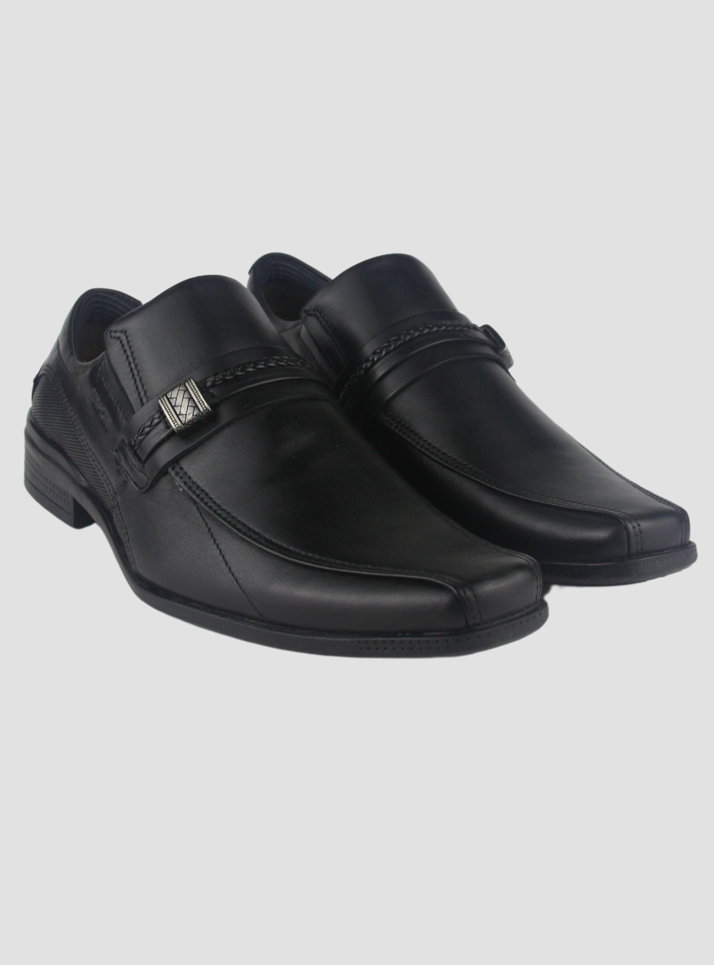 Zapato Ferracini Hombre 4383 Frankfurt Negro Matte Casual-4