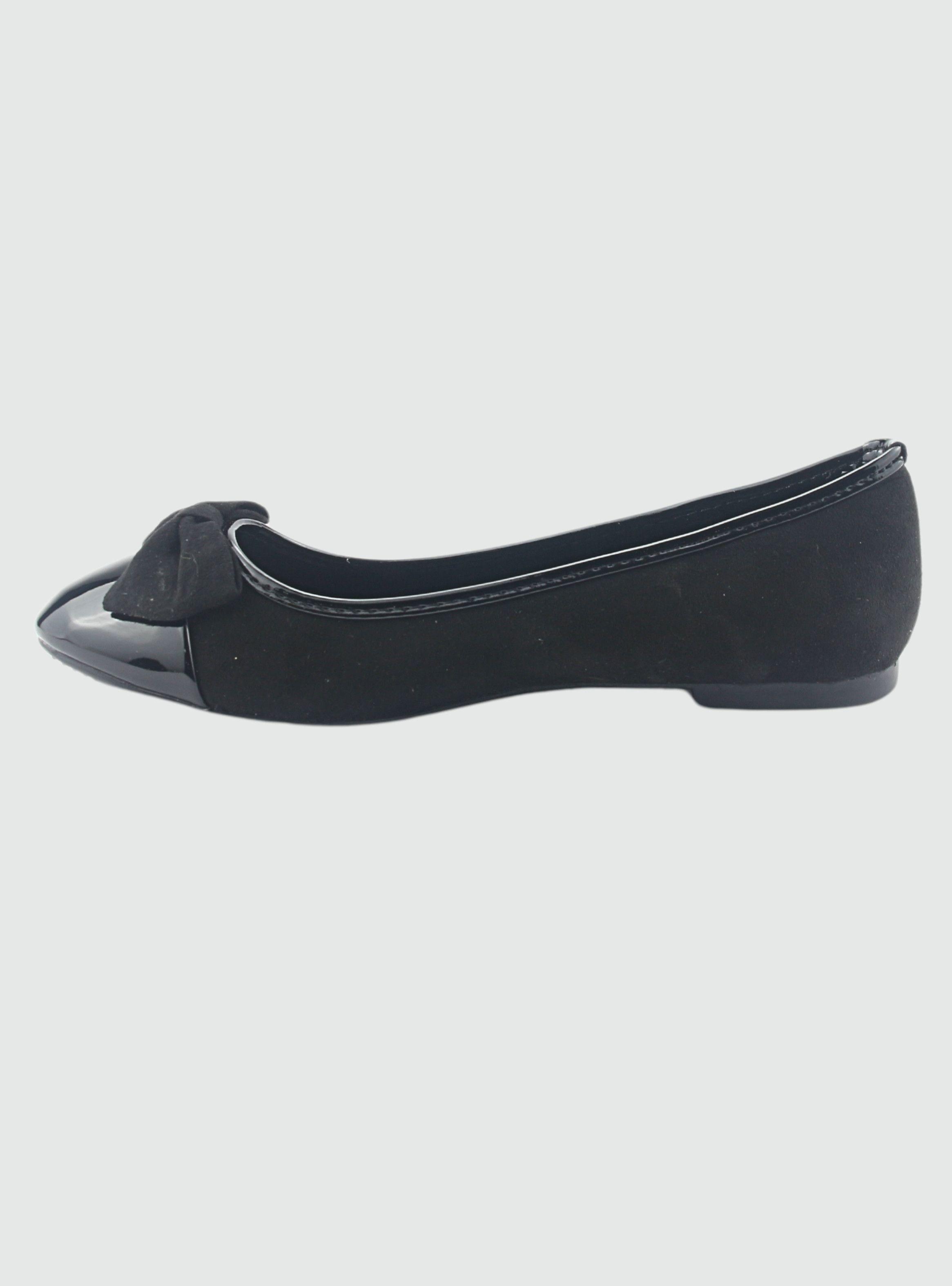 Ballerina Chalada Mujer Nathan-25 Negro Casual-1
