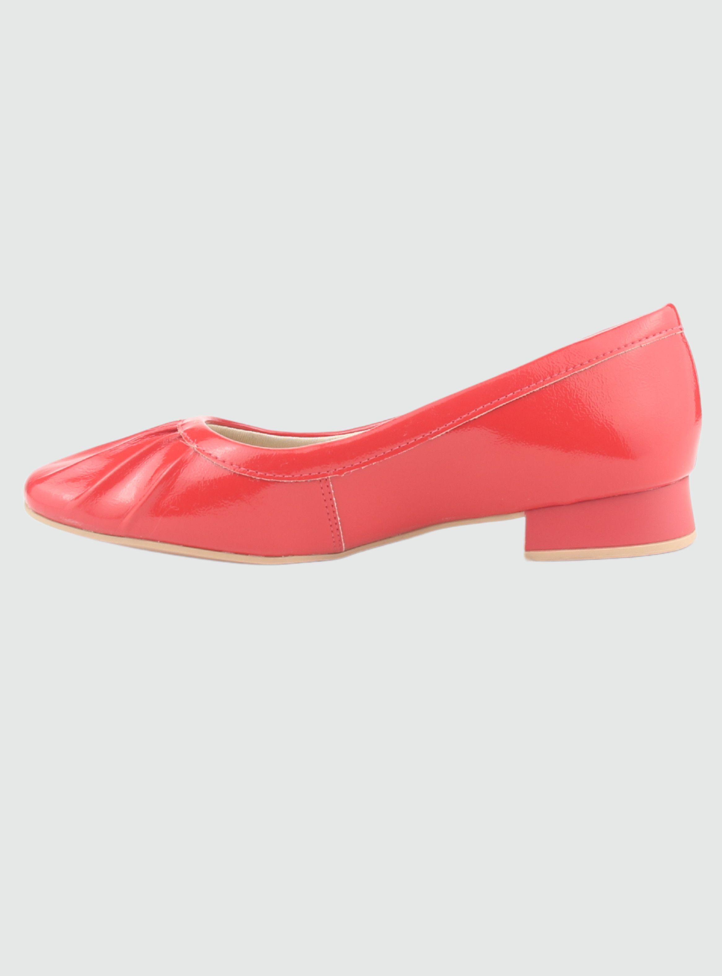 Zapato Chalada Mujer 2415101 Rojo Casual-1