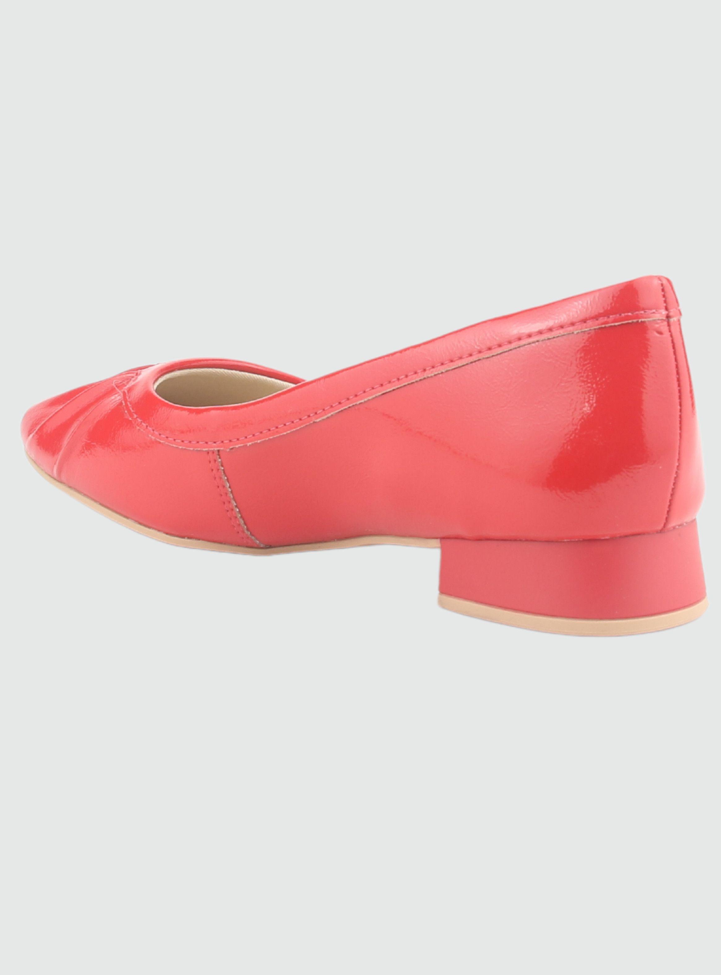Zapato Chalada Mujer 2415101 Rojo Casual-3