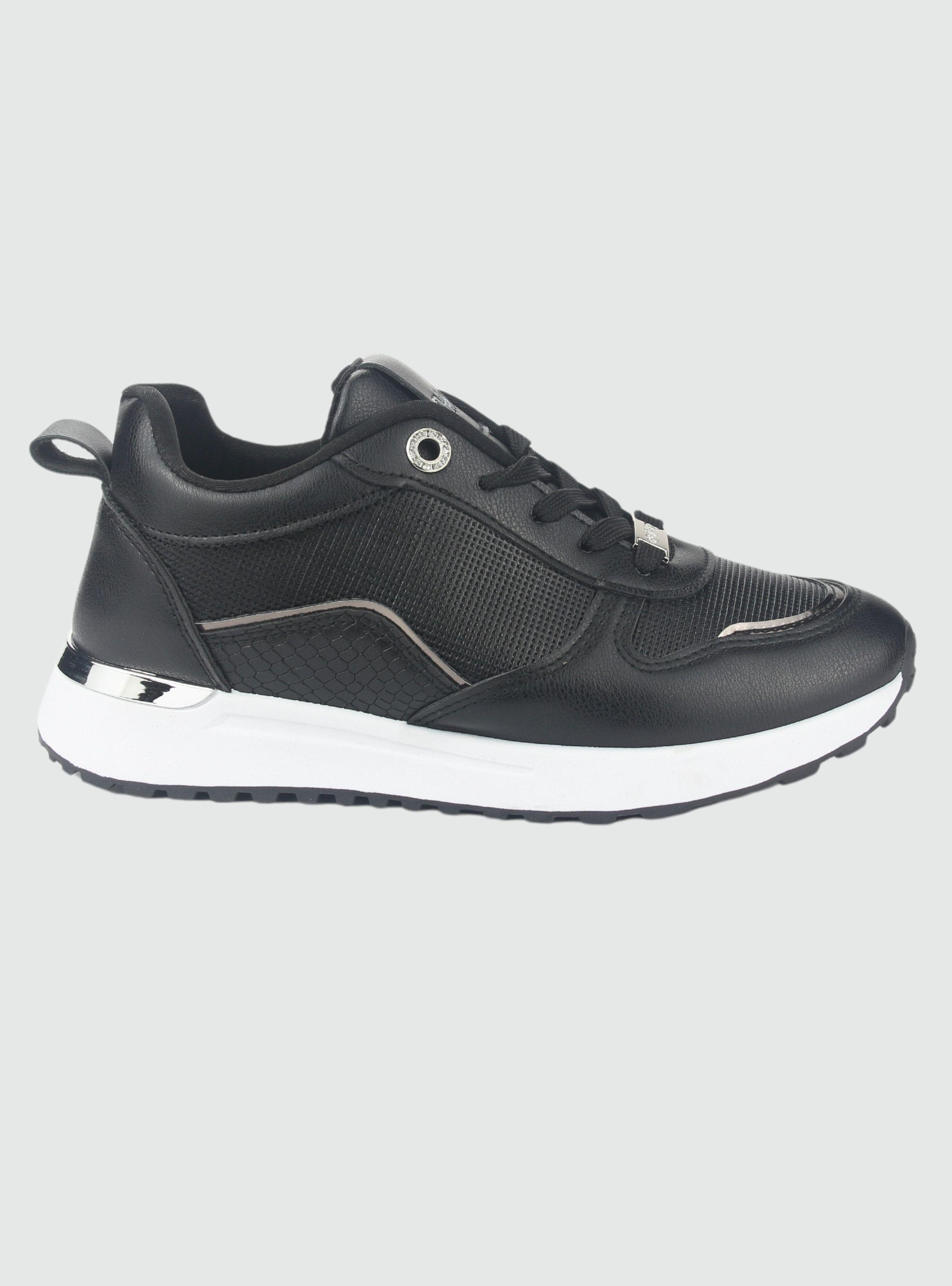 Zapatilla Chalada Mujer Fly-1 Negro Urbano-0