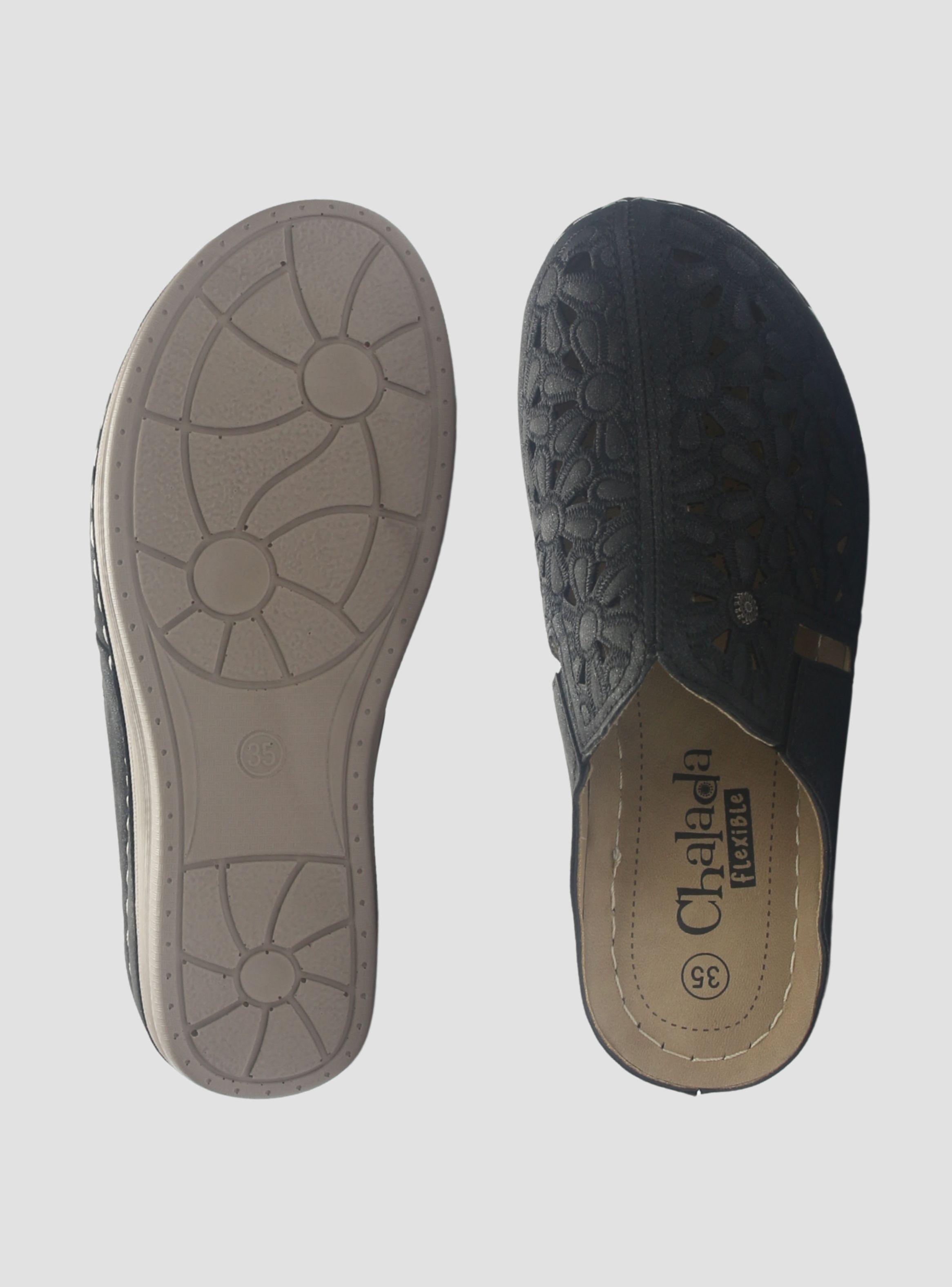 Sandalia Mujer Chalada Musa-5 Negro Casual-6