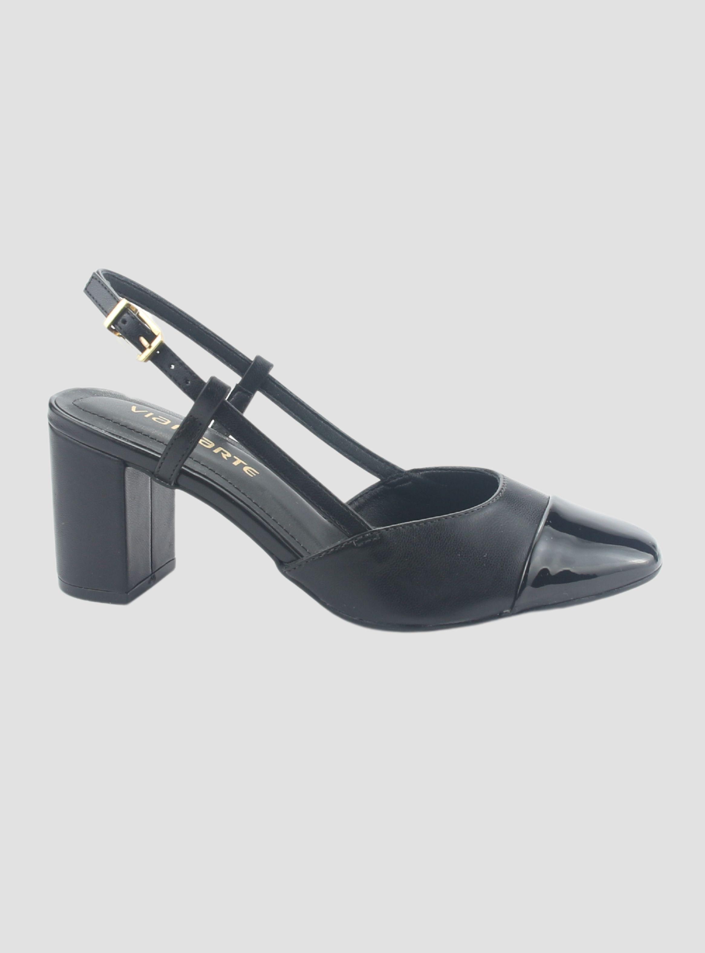 Zapato Via Marte Mujer 153-006-01 Negro Casual-0