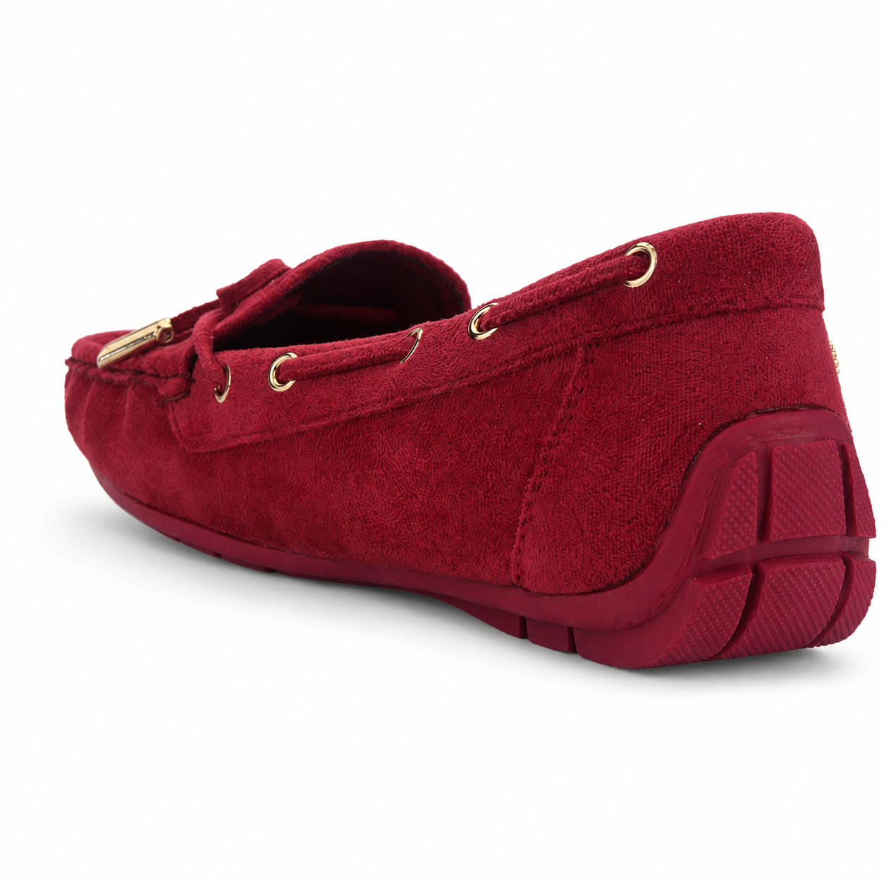 Mocasin Rojo Mujer Casual Chalada Nautico-3