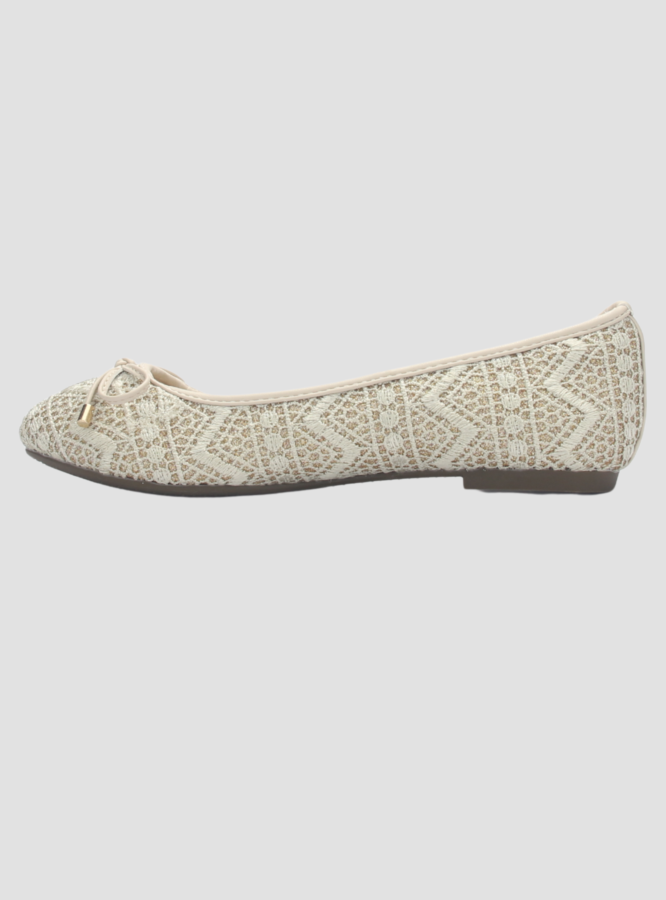 Ballerina Mujer Chalada Nathan-27 Dorado Casual-1