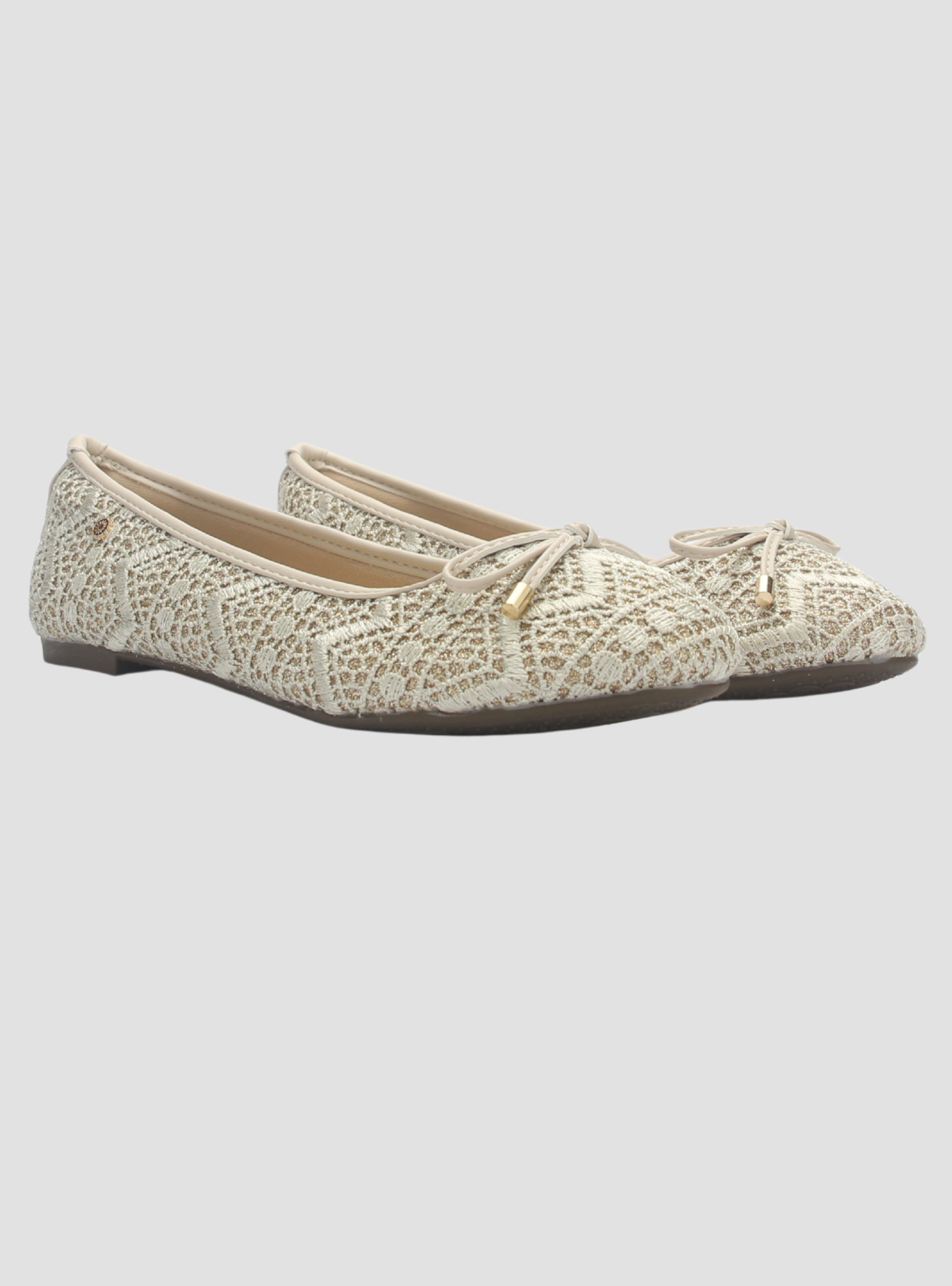 Ballerina Mujer Chalada Nathan-27 Dorado Casual-6