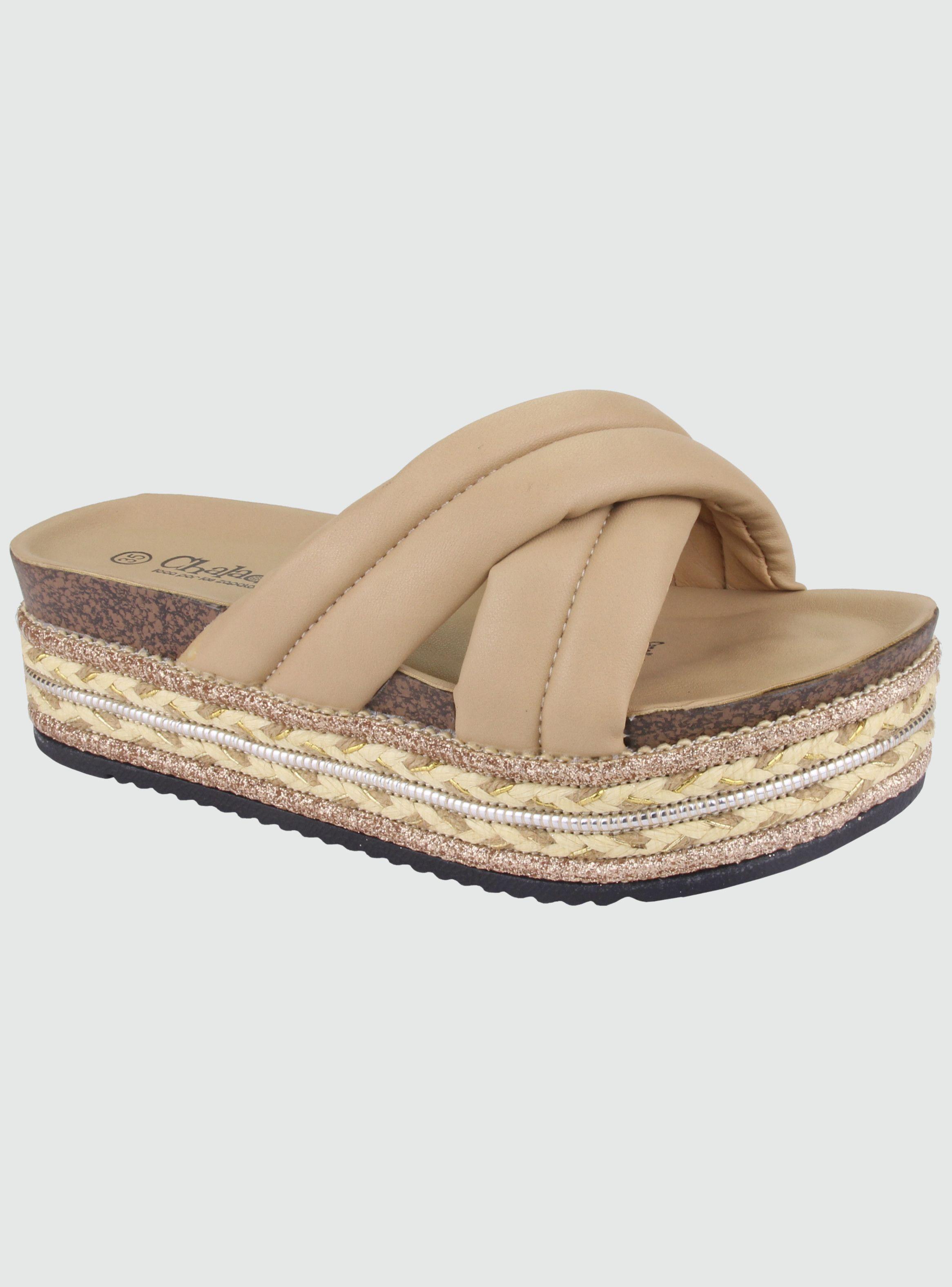 Sandalia Chalada Mujer Pruna-12 Beige Moda-0