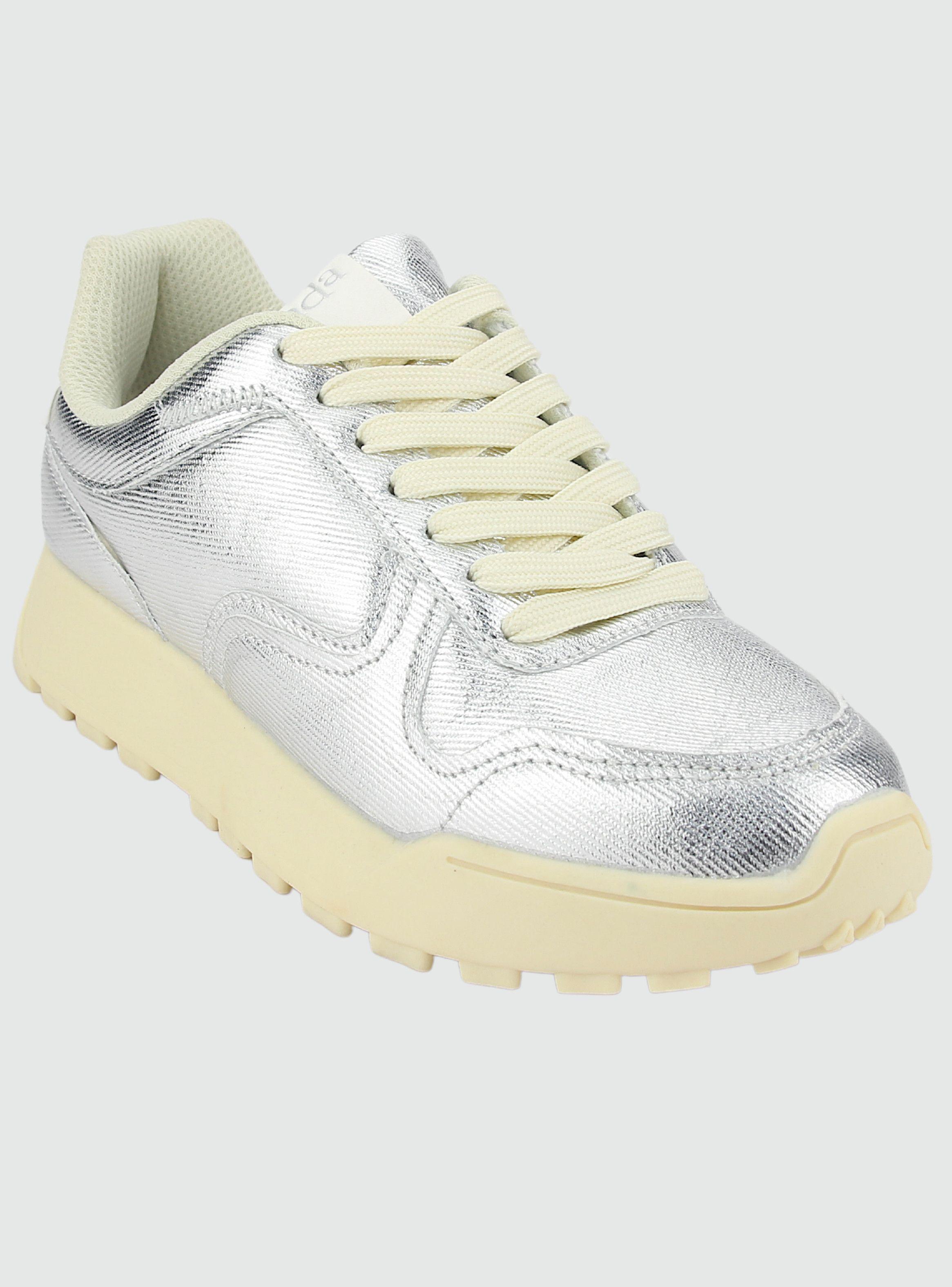 Zapatilla Chalada Mujer Maxxi-5 Plateado Urbano-2