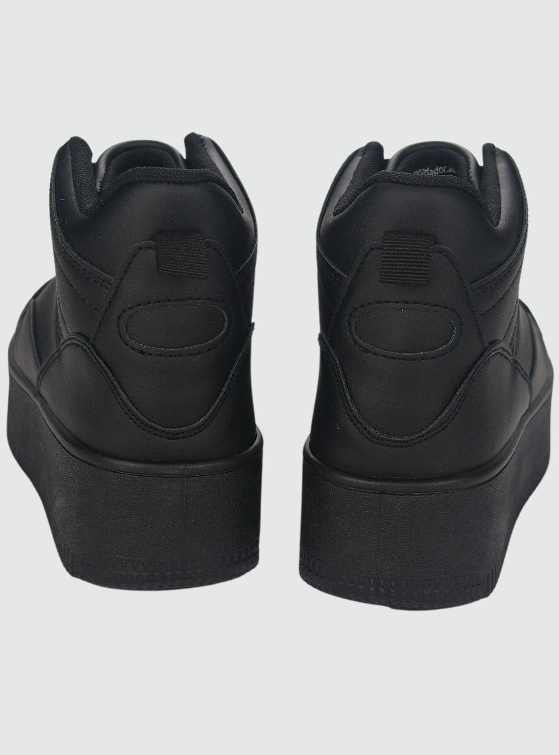 Zapatilla Chalada Mujer Metta-8 Negro Plataforma-5