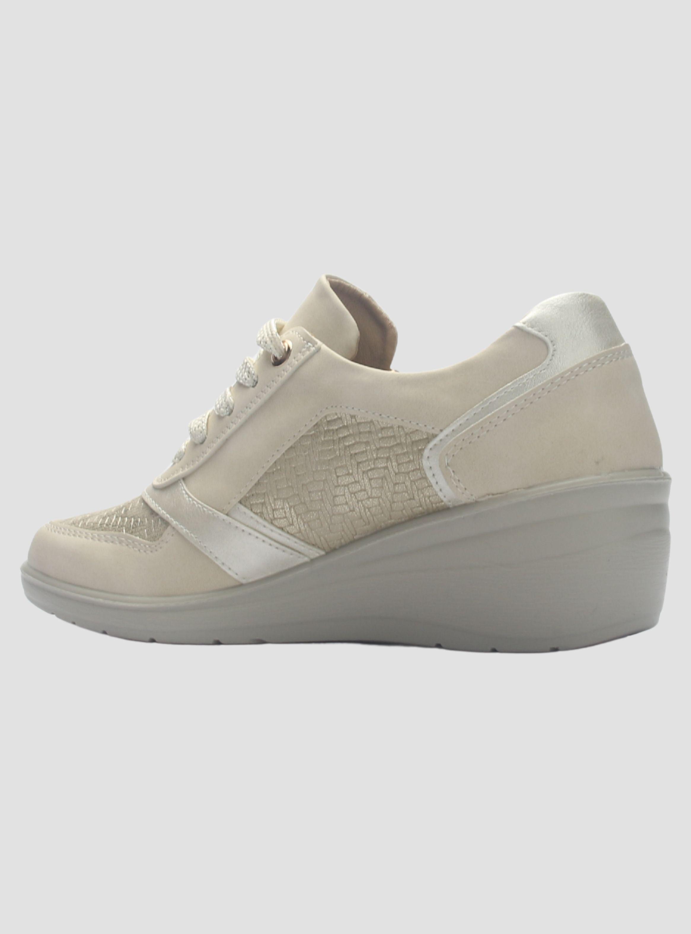 Zapatilla Mujer Chalada Deza-4 Beige Urbano-3