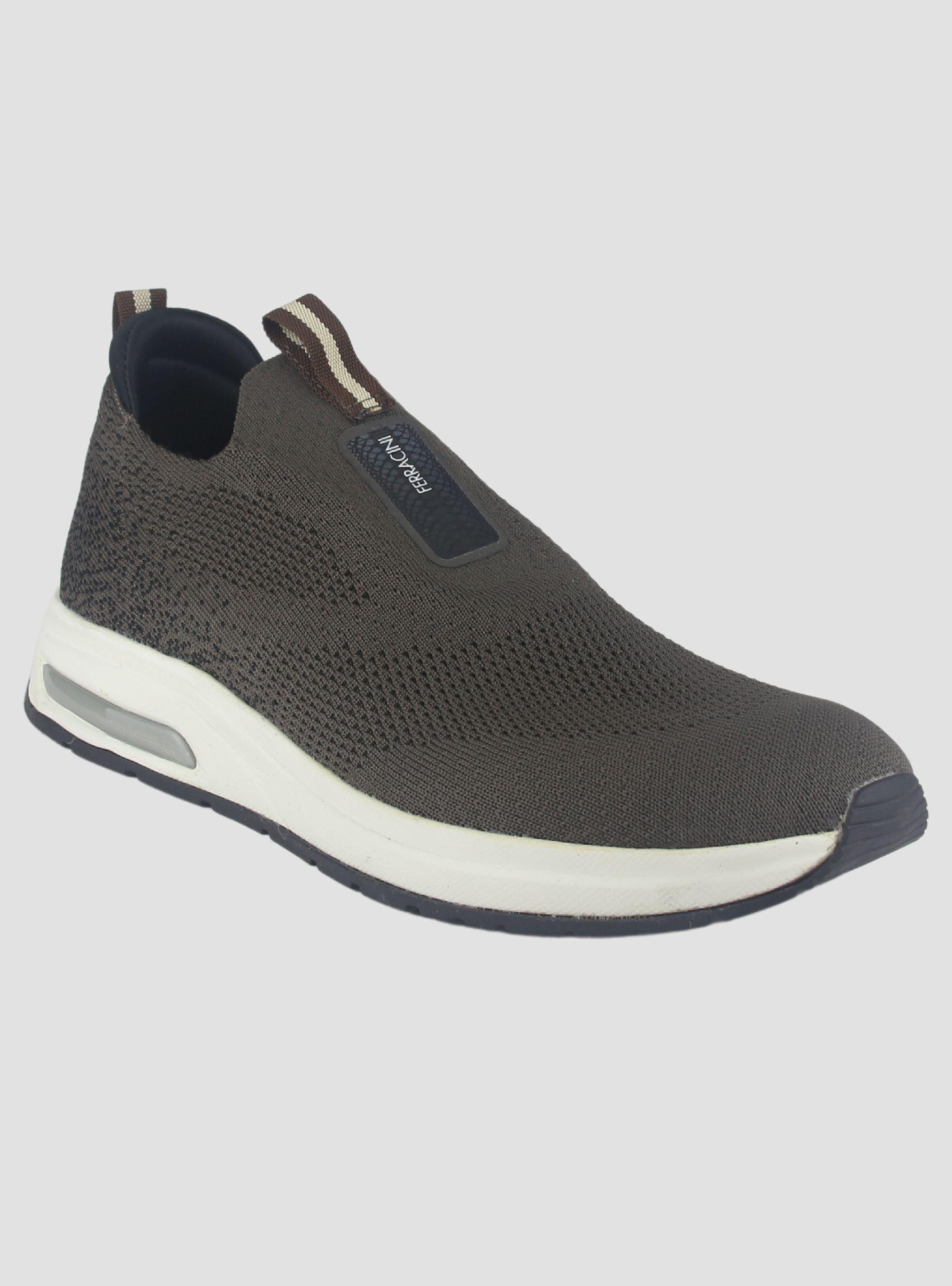 Zapatilla Ferracini Hombre 9576 Vyper Gris Casual-2