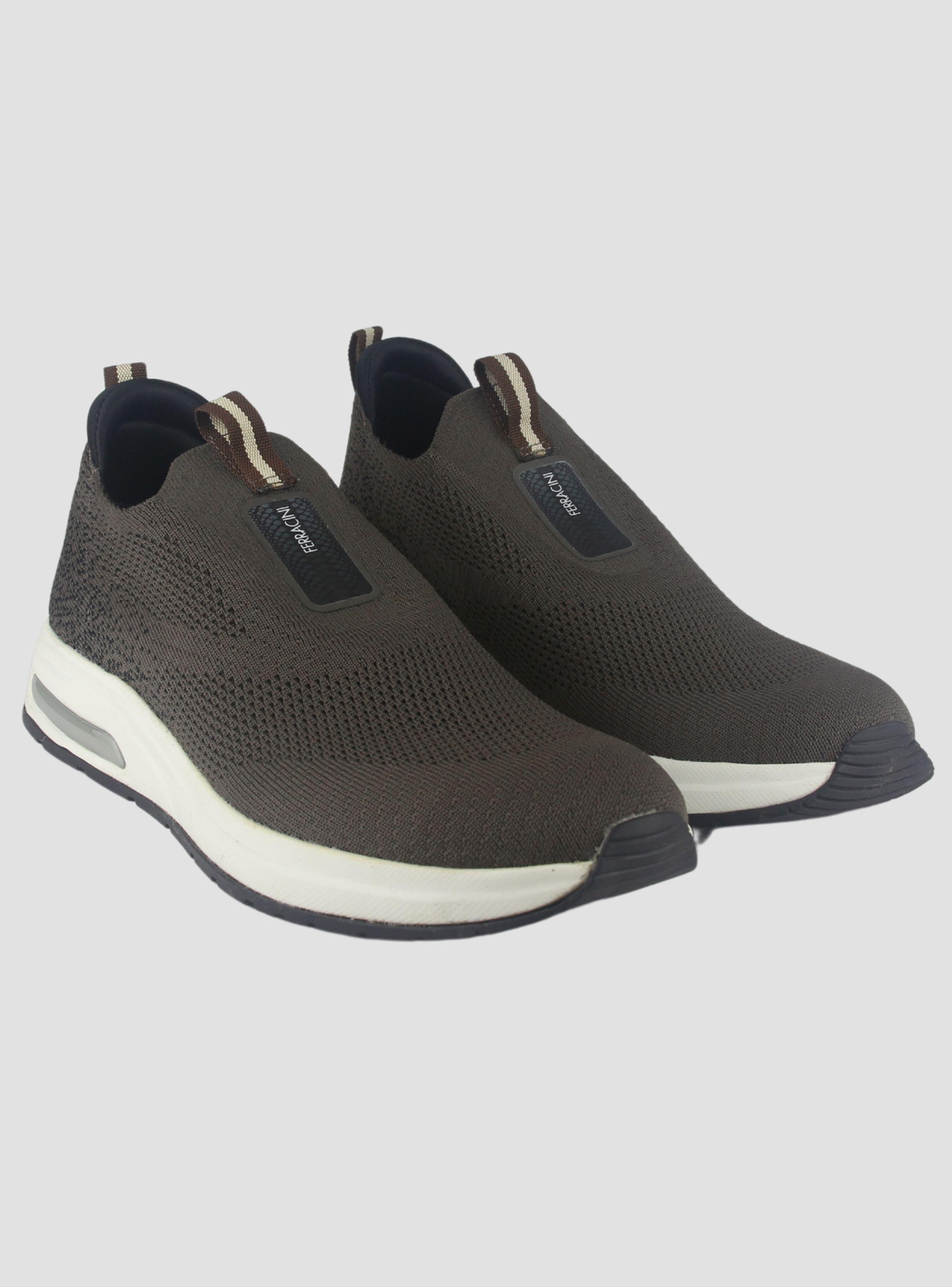 Zapatilla Ferracini Hombre 9576 Vyper Gris Casual-4