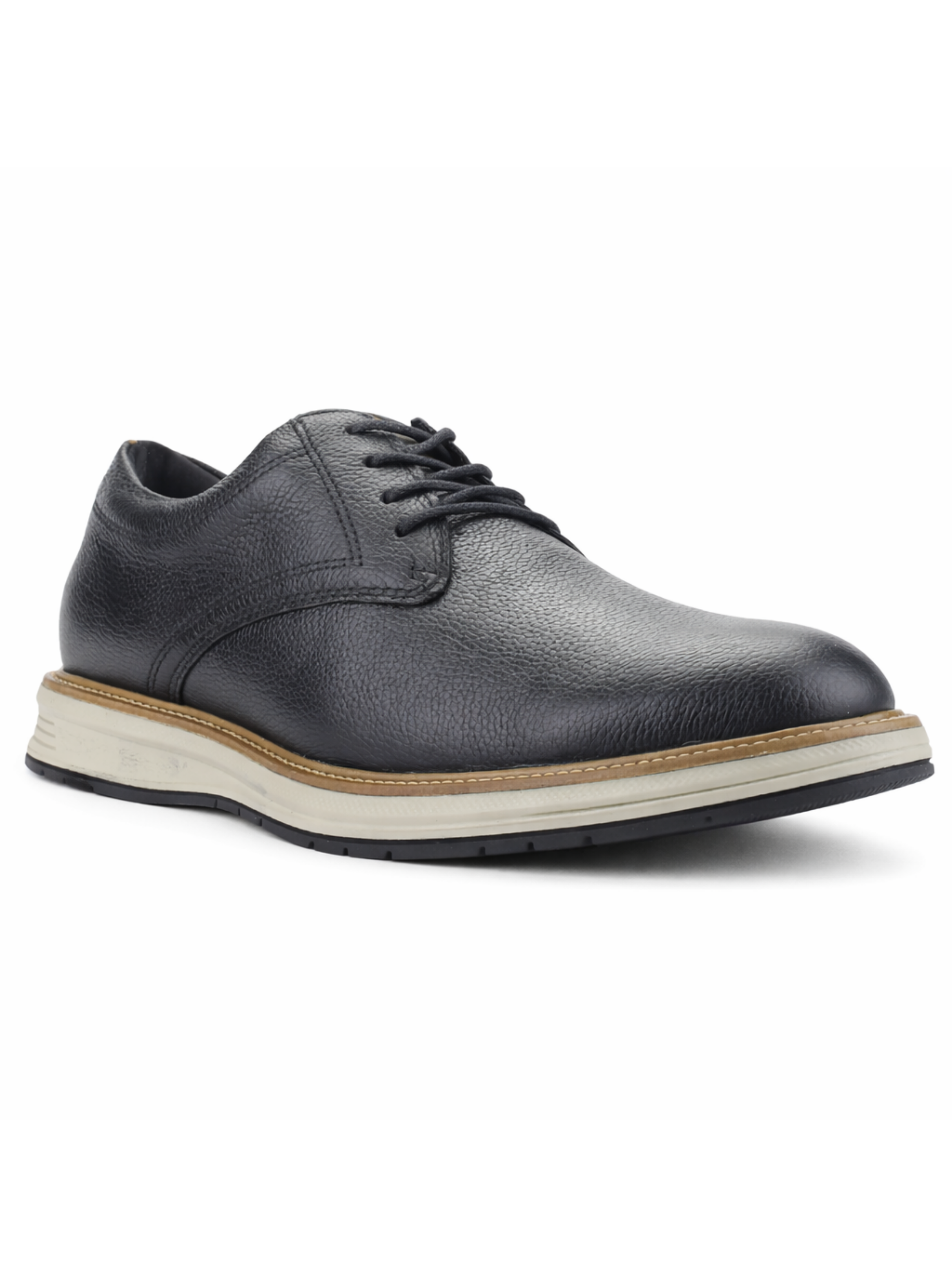 Zapato Negro Hombre Casual Ferracini 5168 Austin-2
