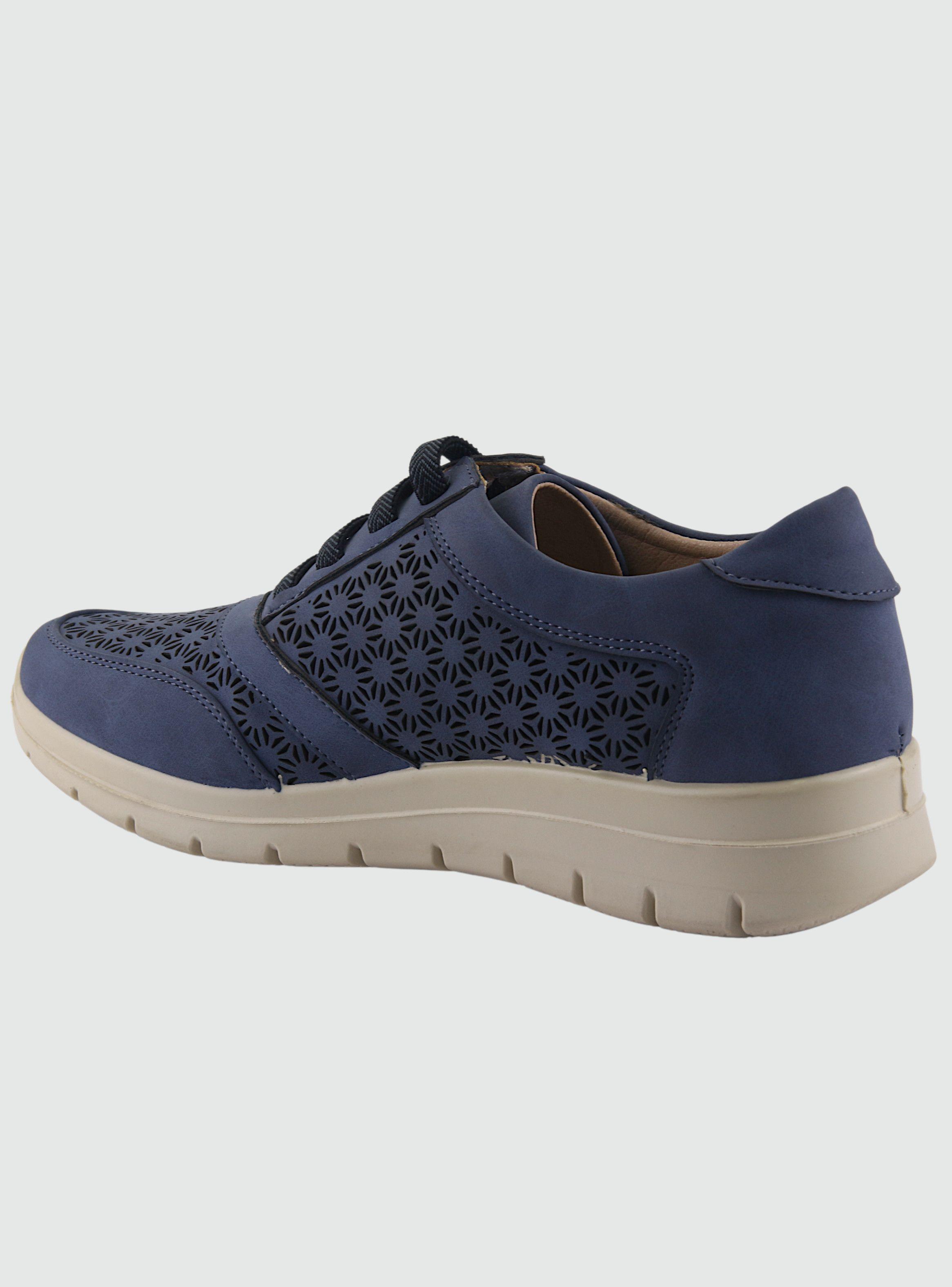 Zapatilla Chalada Mujer Finest-2 Azul Comfort-1