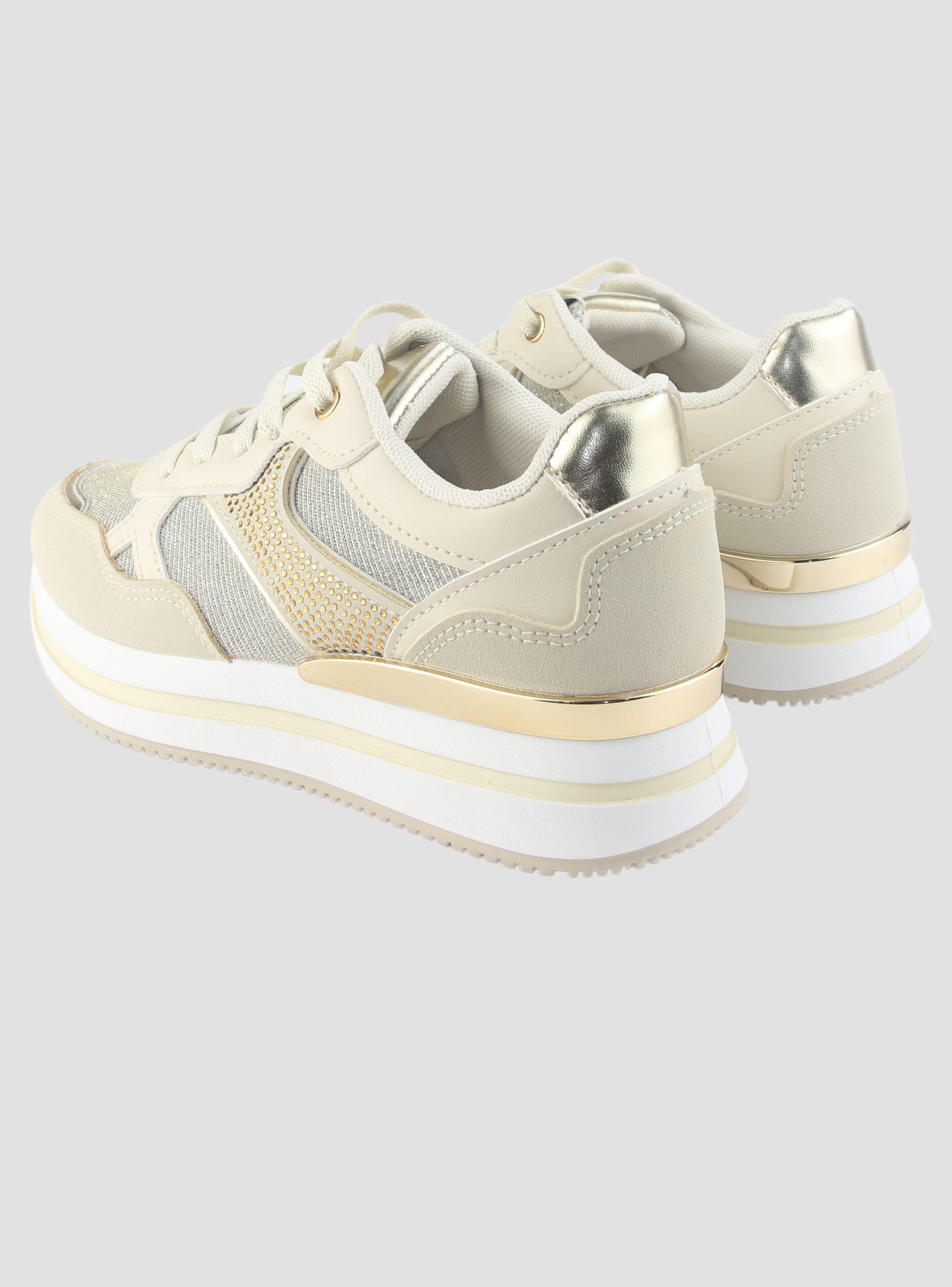 Zapatilla Chalada Mujer Jettixlow1- Dorado Urbano-5