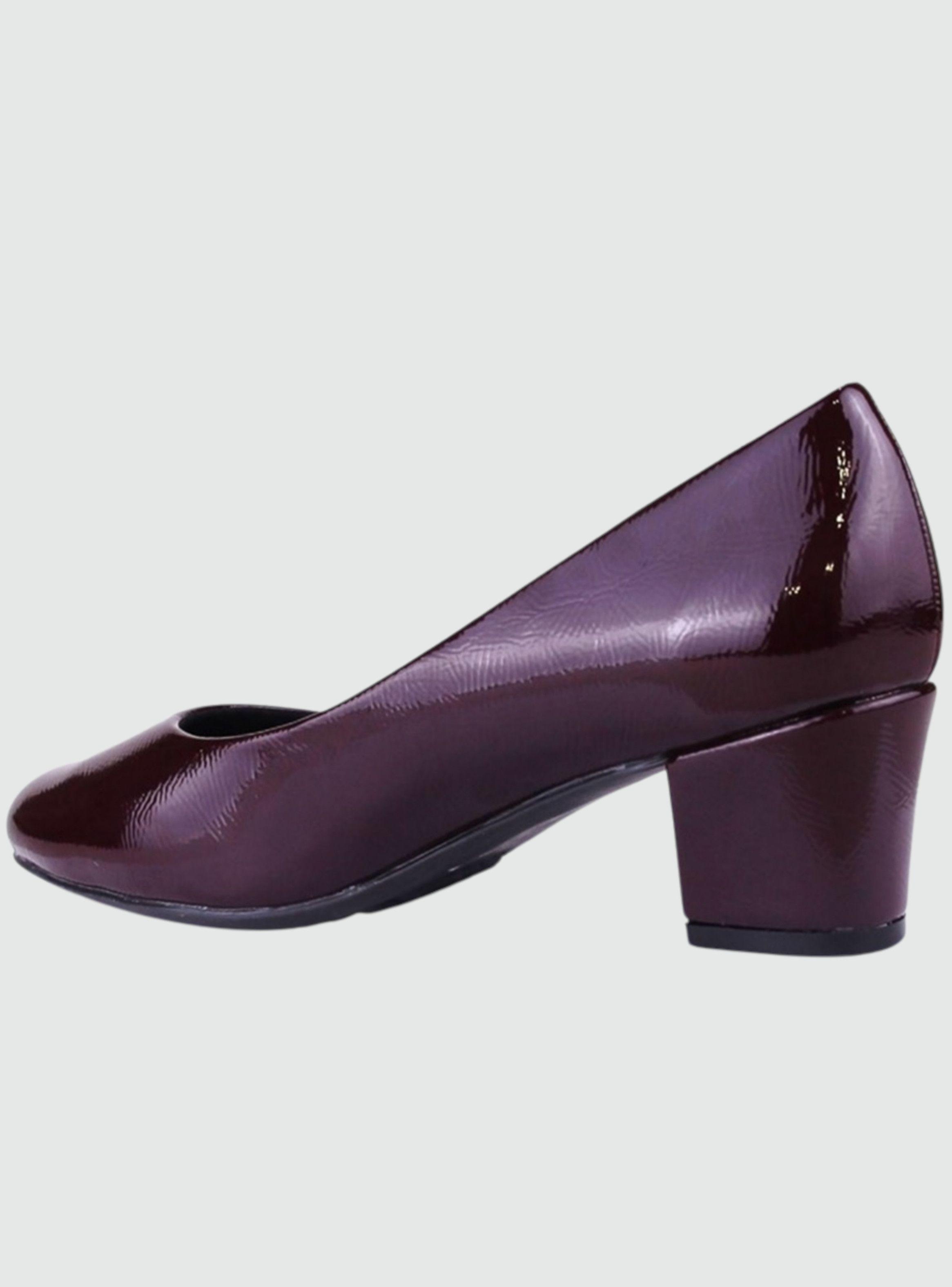 Zapato Chalada Mujer Flexi-25 Burdeo Casual-1