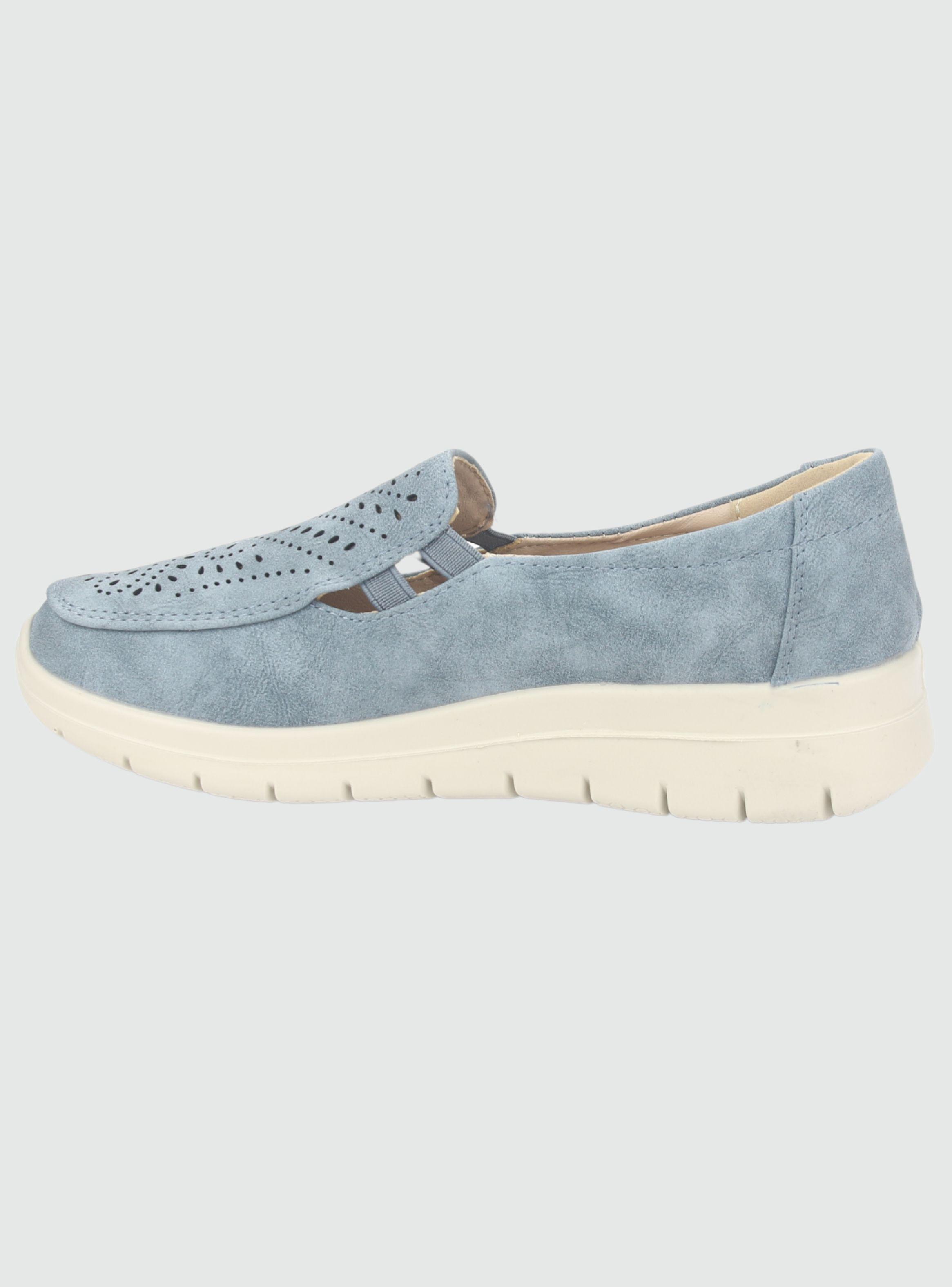 Zapato Chalada Mujer Finest-5 Azul Casual-1